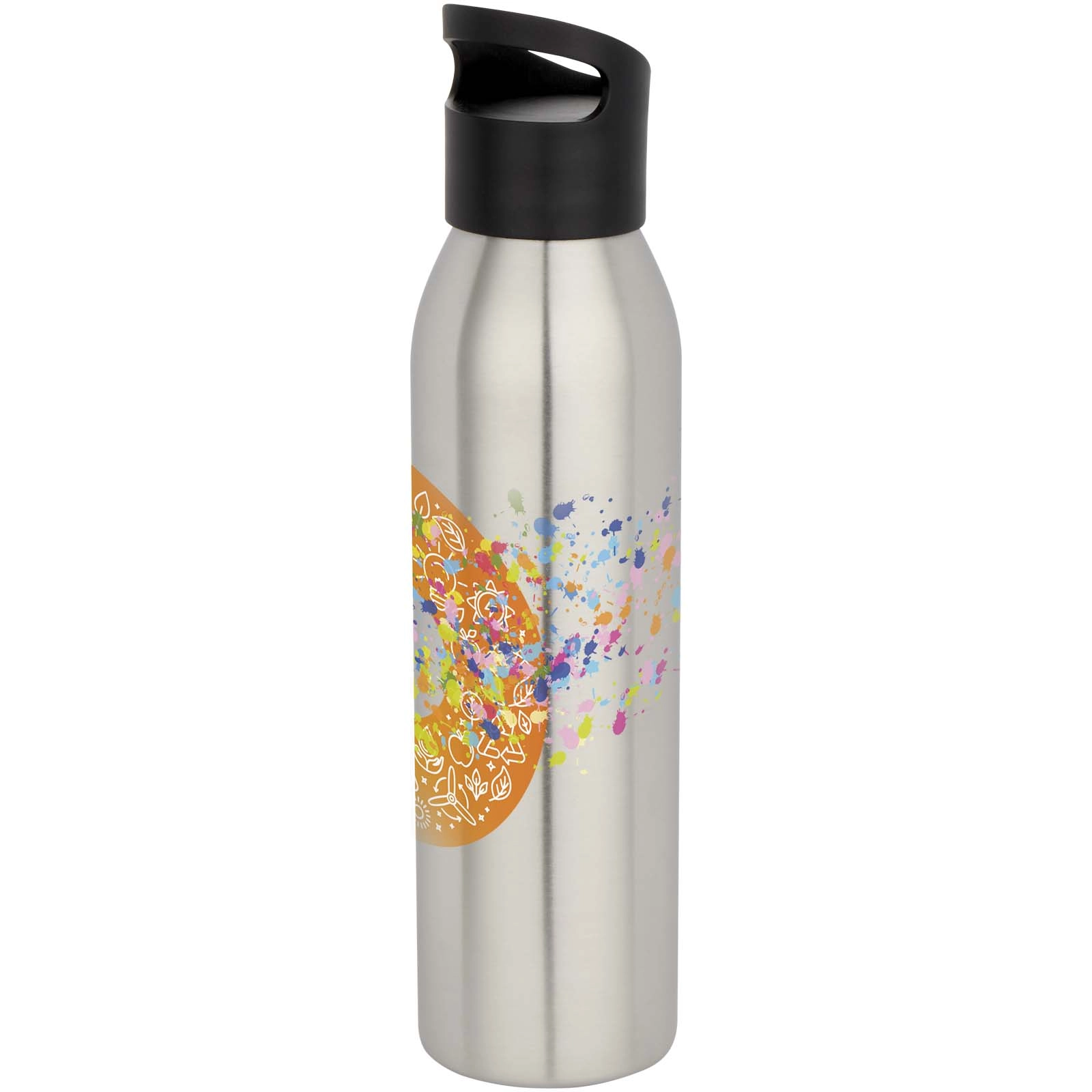 Immagine Borraccia a parete singola in acciaio inossidabile riciclato certificato RCS da 650 ml Sky