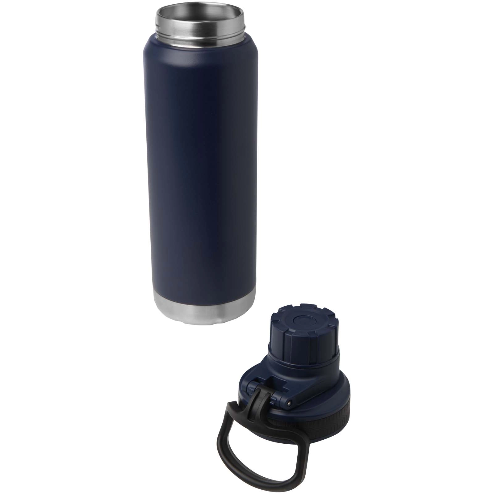 Immagine Borraccia termica in acciaio inossidabile riciclato certificato RCS con isolamento sottovuoto in rame da 700 ml Fortis (adatt