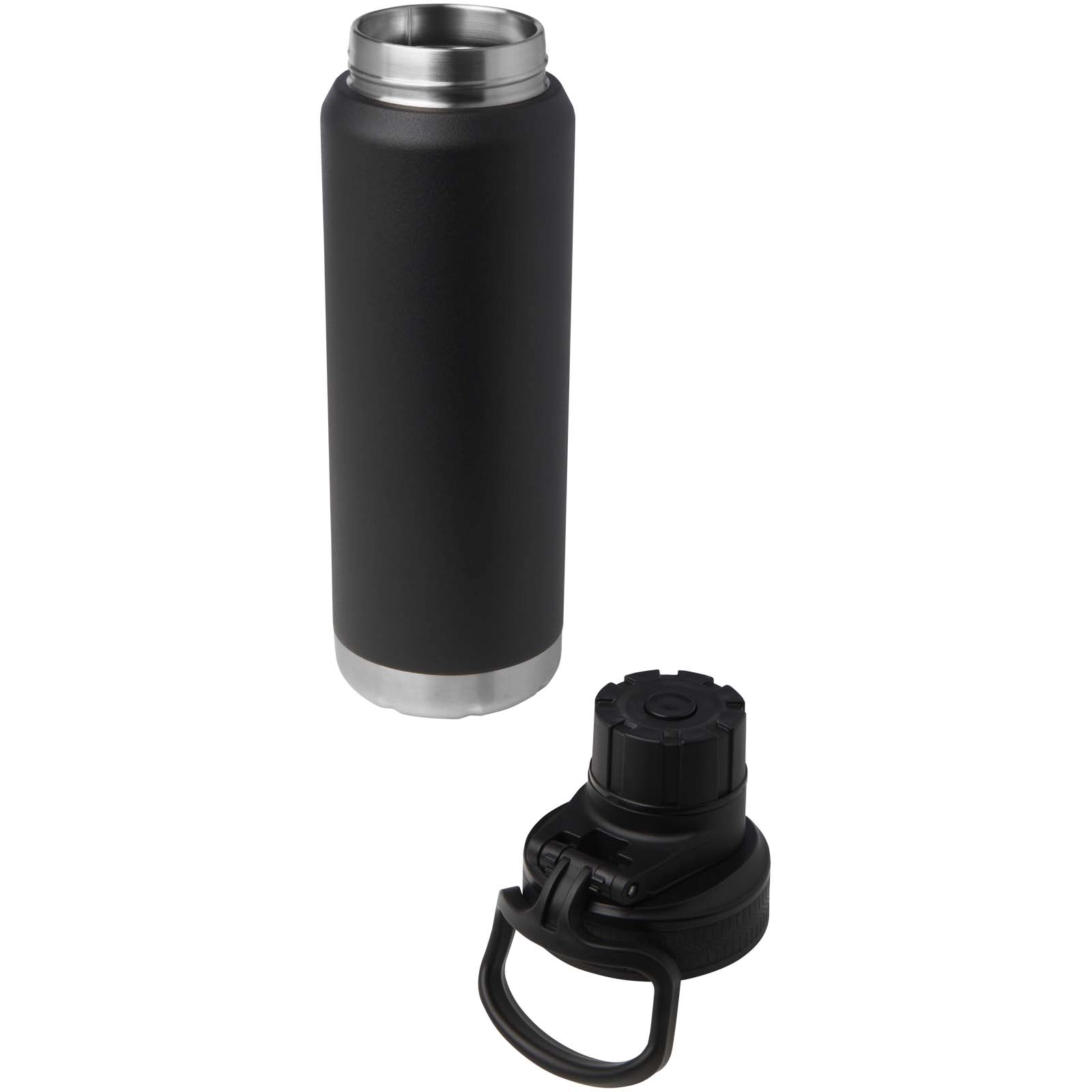 Immagine Borraccia termica in acciaio inossidabile riciclato certificato RCS con isolamento sottovuoto in rame da 700 ml Fortis (adatt