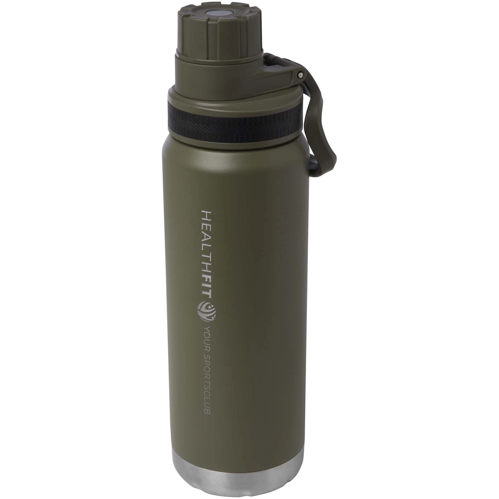 Immagine Borraccia termica in acciaio inossidabile riciclato certificato RCS con isolamento sottovuoto in rame da 700 ml Fortis (adatt