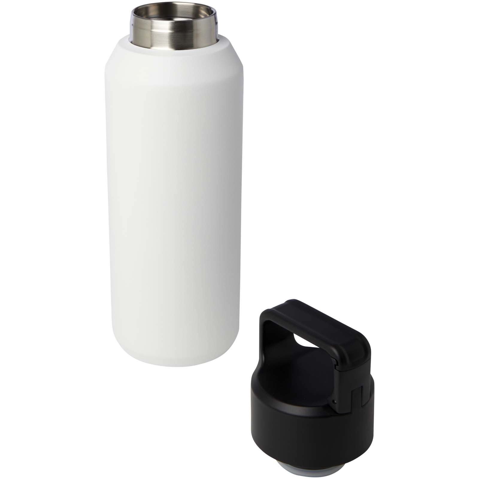 Immagine Borraccia termica in acciaio inossidabile riciclato certificato RCS con isolamento sottovuoto in rame da 600 ml Vasa (adatta 