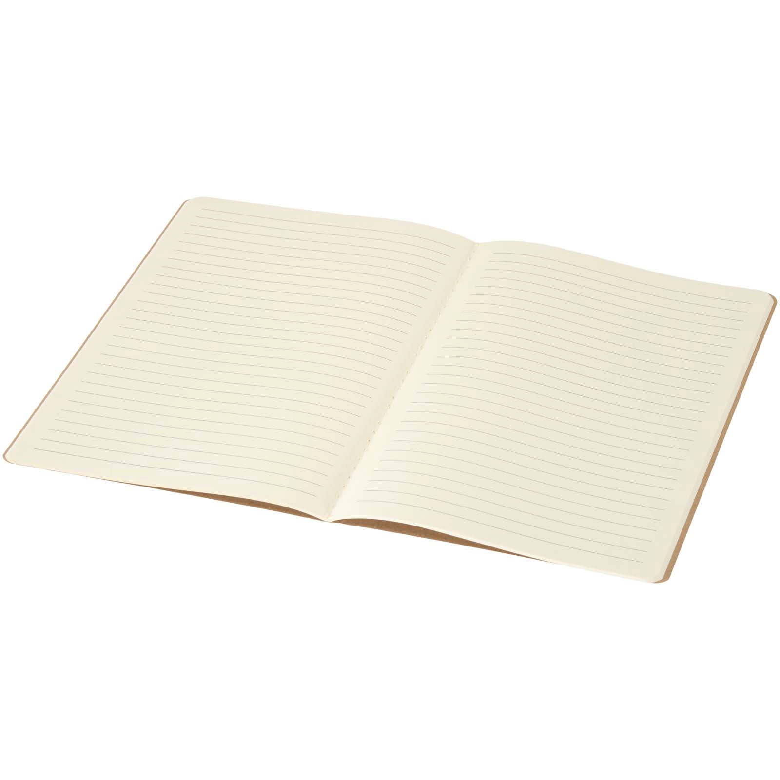 Immagine Blocco note taccuino formato A5 in carta kraft con pagine a righe Slyk