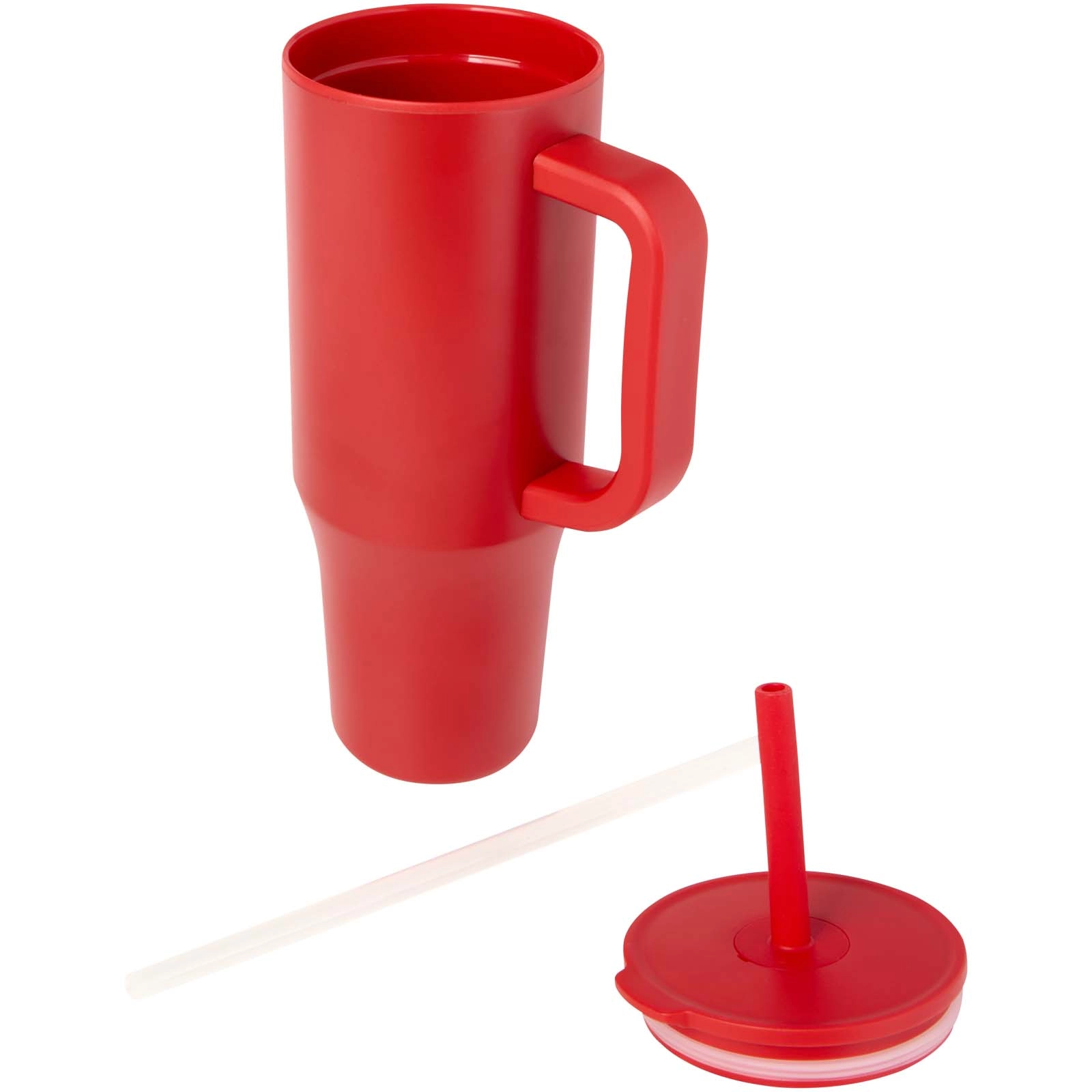 Immagine Bicchiere termico da 900 ml certificato RCS con cannuccia in silicone Brady