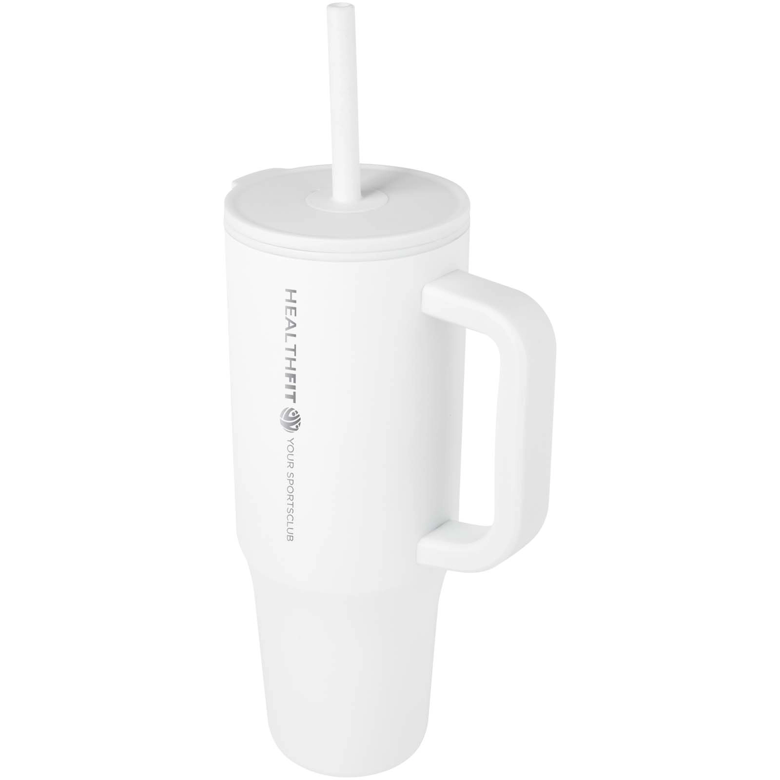Immagine Bicchiere termico da 900 ml certificato RCS con cannuccia in silicone Brady