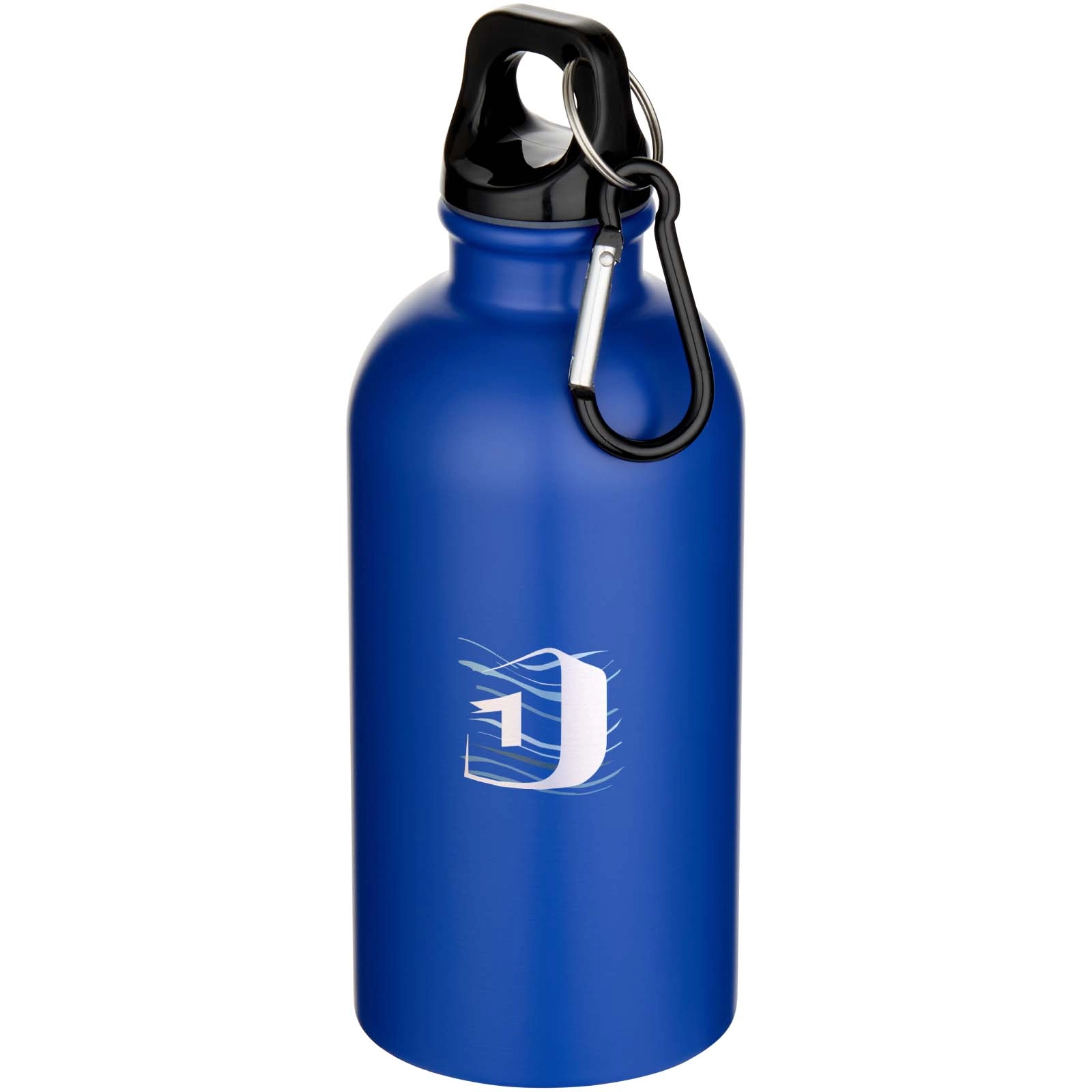 Immagine Borraccia da 400 ml in acciaio inossidabile certificato RCS a parete singola con moschettone Oregon