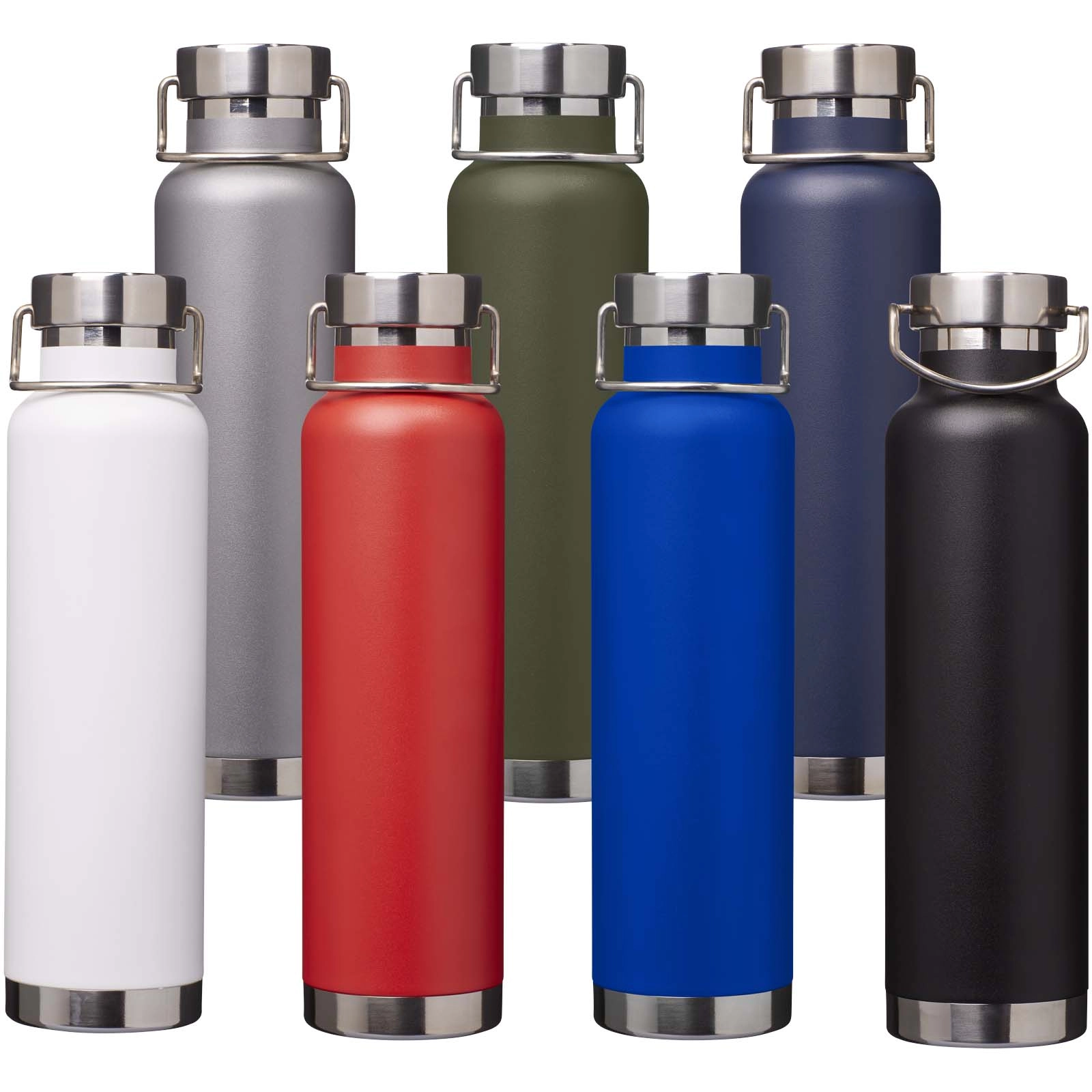 Immagine Borraccia termica in acciaio inossidabile riciclato RCS con isolamento sottovuoto in rame da 650 ml Thor 