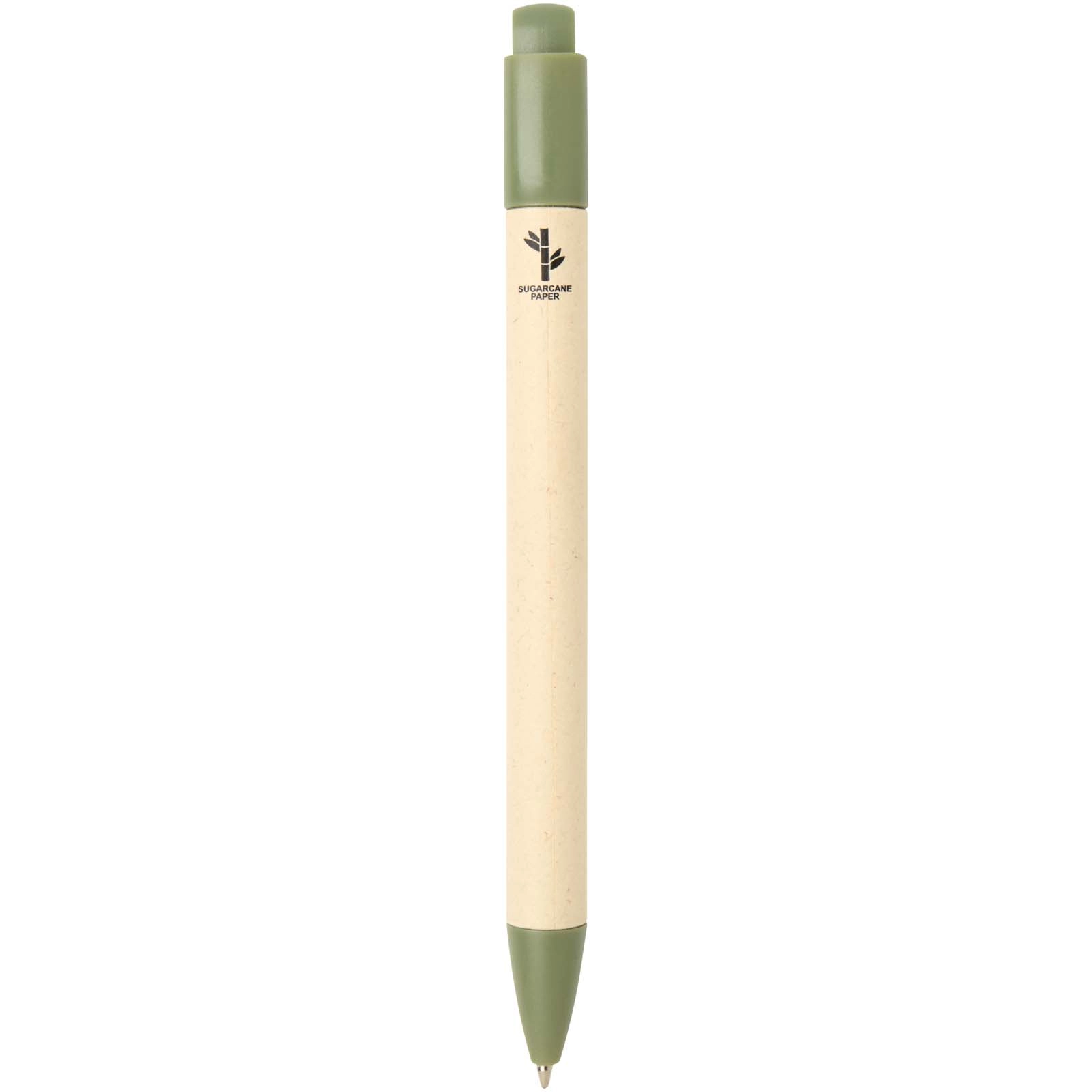 Immagine Penna a sfera in carta a base di canna da zucchero (inchiostro blu) Liliana