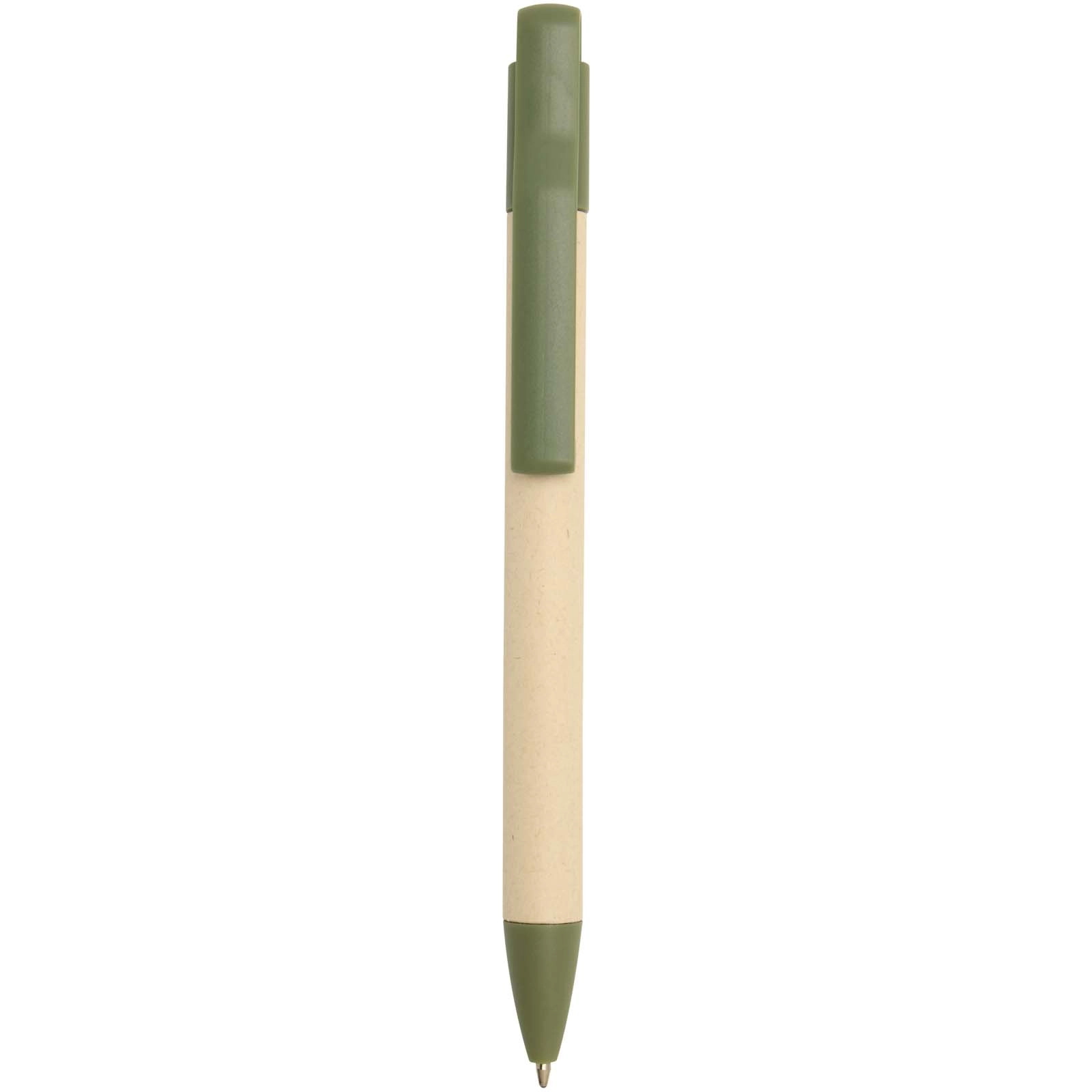 Immagine Penna a sfera in carta a base di canna da zucchero (inchiostro blu) Liliana