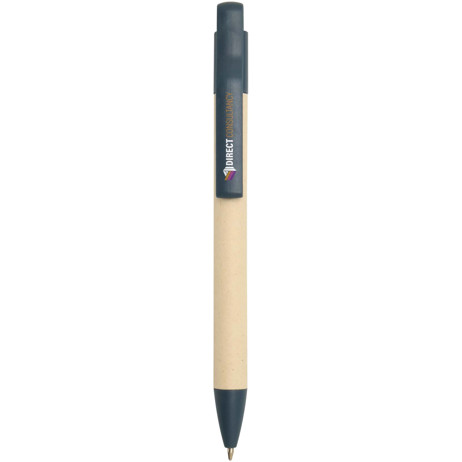 Immagine Penna a sfera in carta a base di canna da zucchero (inchiostro blu) Liliana