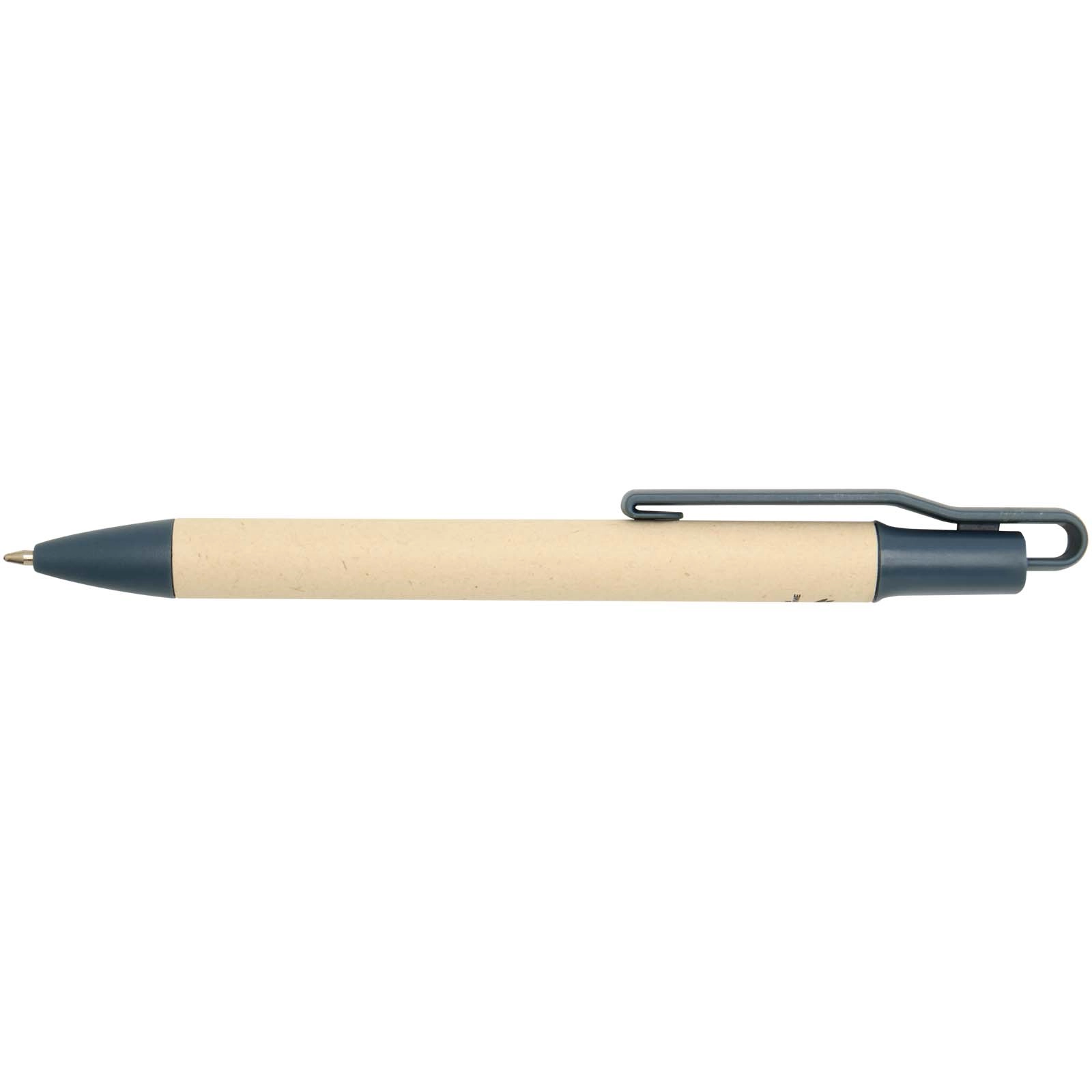 Immagine Penna a sfera in carta a base di canna da zucchero (inchiostro blu) Liliana