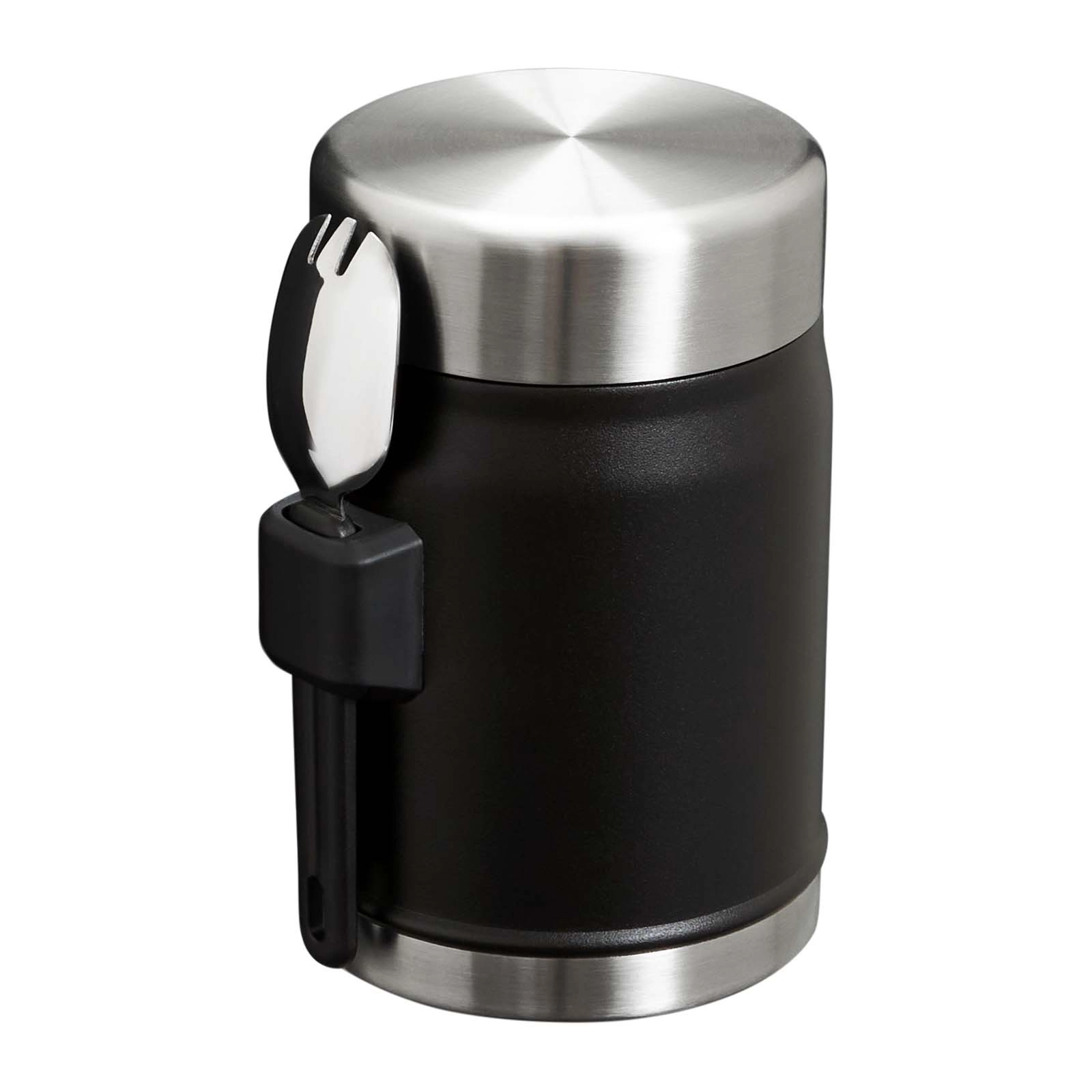 Immagine Contenitore per alimenti da 400 ml con forchetta-cucchiaio Stanley Legendary