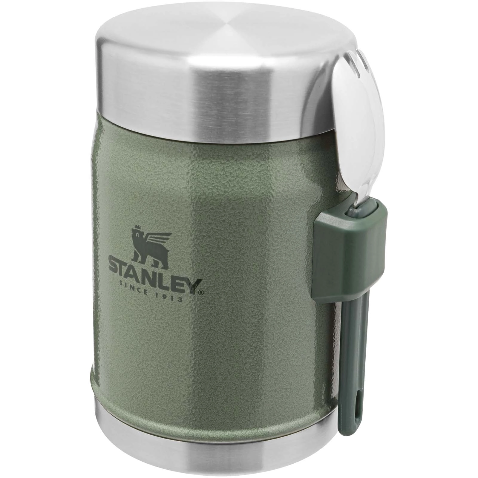 Immagine Contenitore per alimenti da 400 ml con forchetta-cucchiaio Stanley Legendary