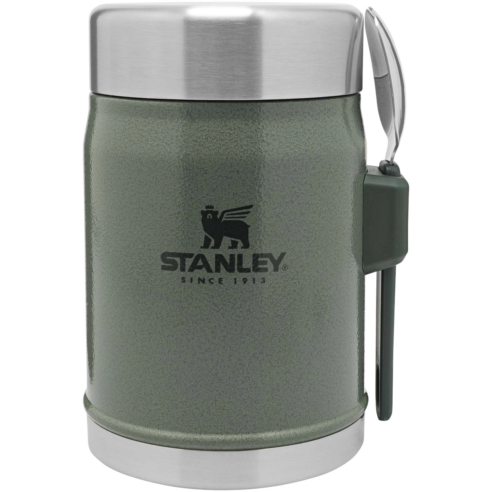 Immagine Contenitore per alimenti da 400 ml con forchetta-cucchiaio Stanley Legendary