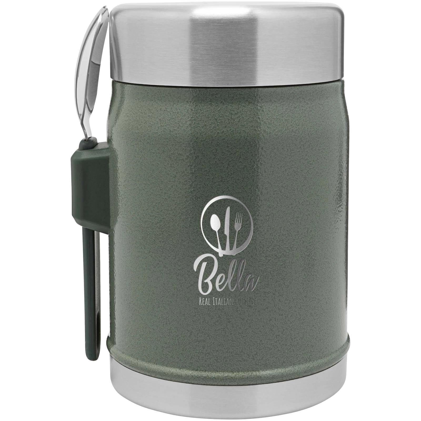 Immagine Contenitore per alimenti da 400 ml con forchetta-cucchiaio Stanley Legendary