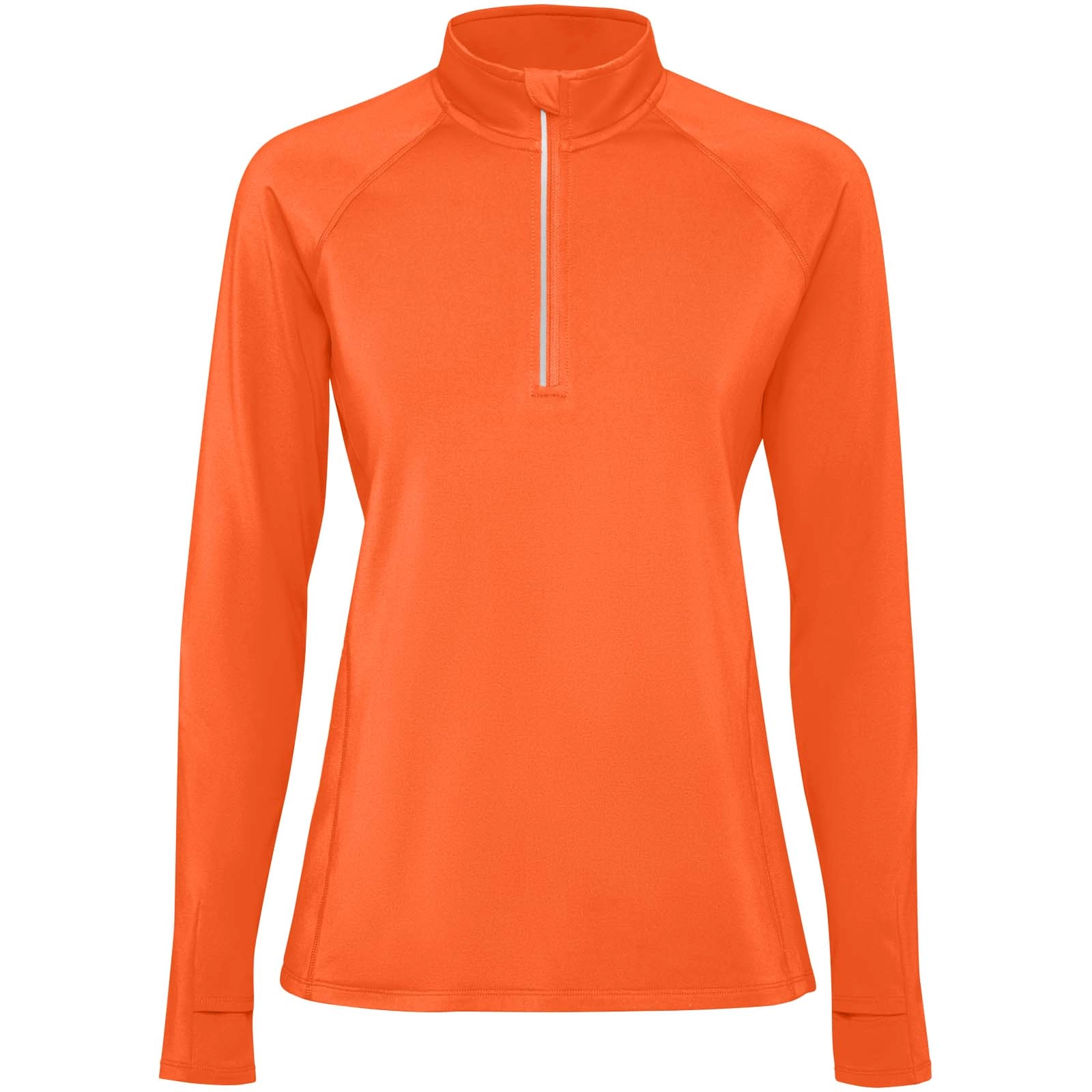 Immagine Felpa a maniche lunghe con mezza zip per donna da 200 g/m² Estambul