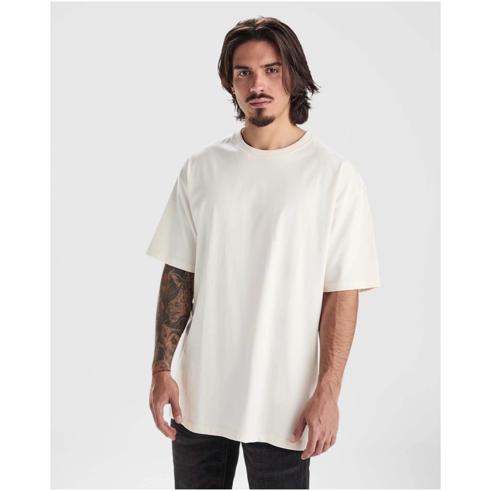 Immagine T-shirt oversize unisex a maniche corte da 210 g/m² Bull