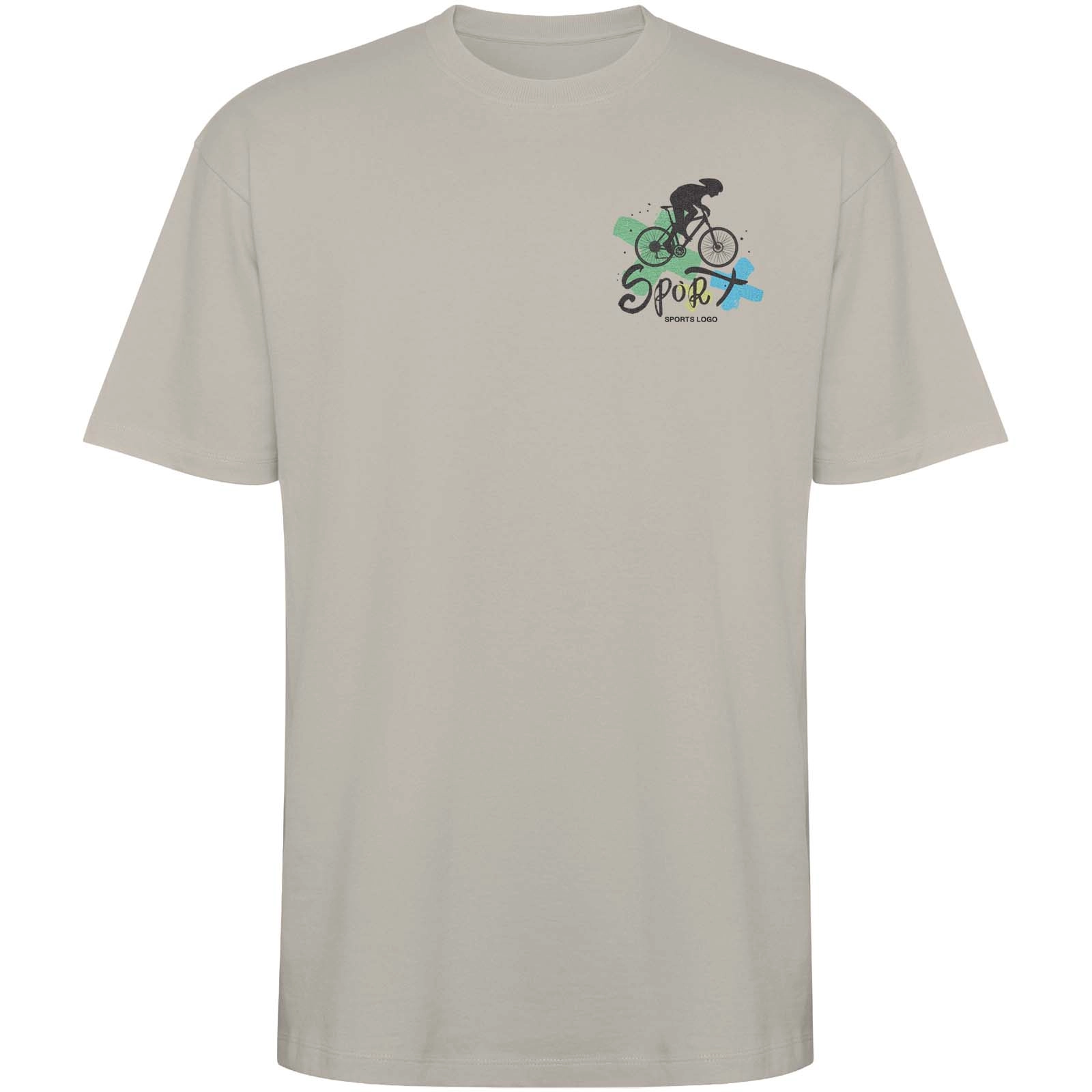 Immagine T-shirt oversize unisex a maniche corte da 210 g/m² Bull