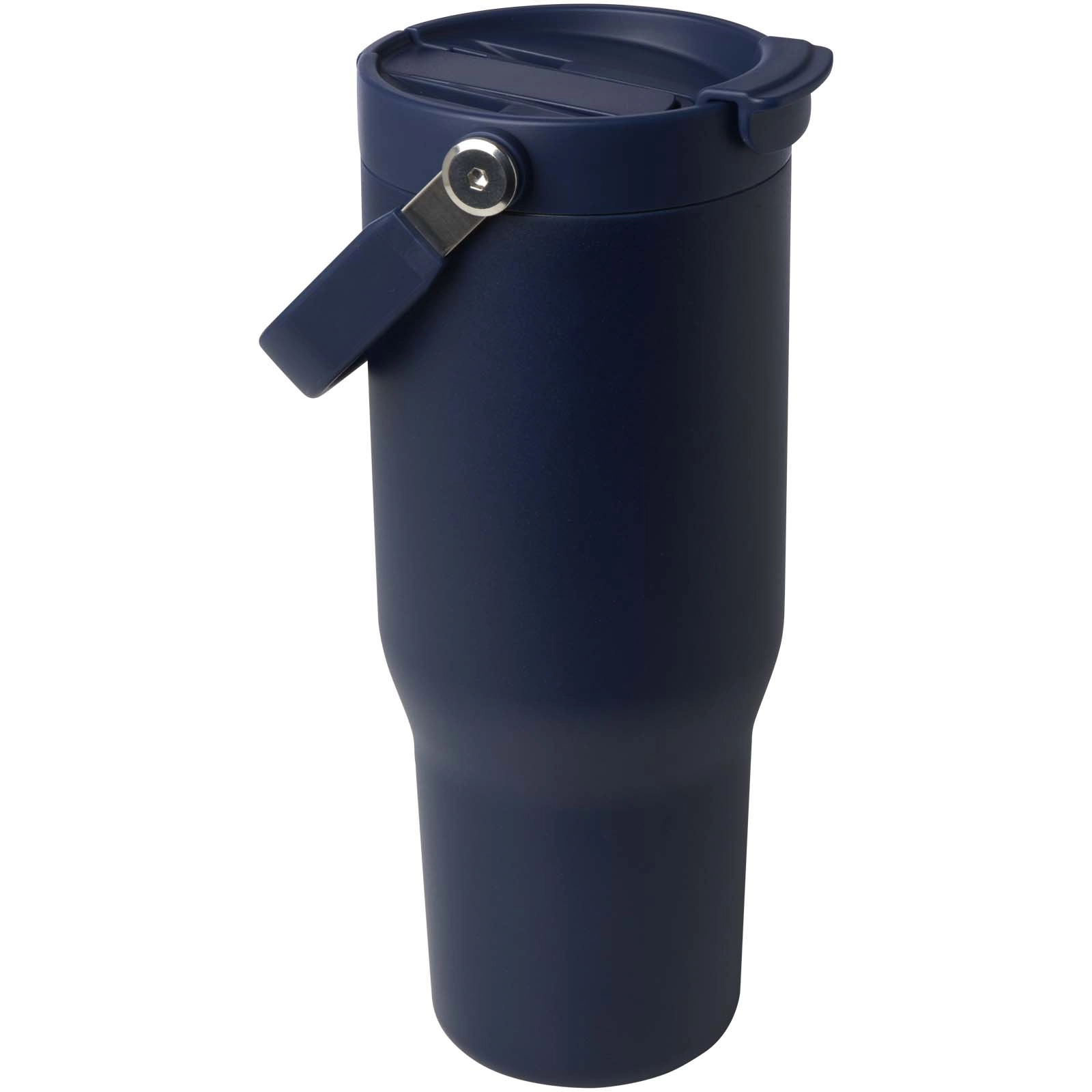 Immagine Bicchiere termico da 900 ml in acciaio inossidabile riciclato certificato RCS con sottovuoto in rame e coperchio a doppia fun