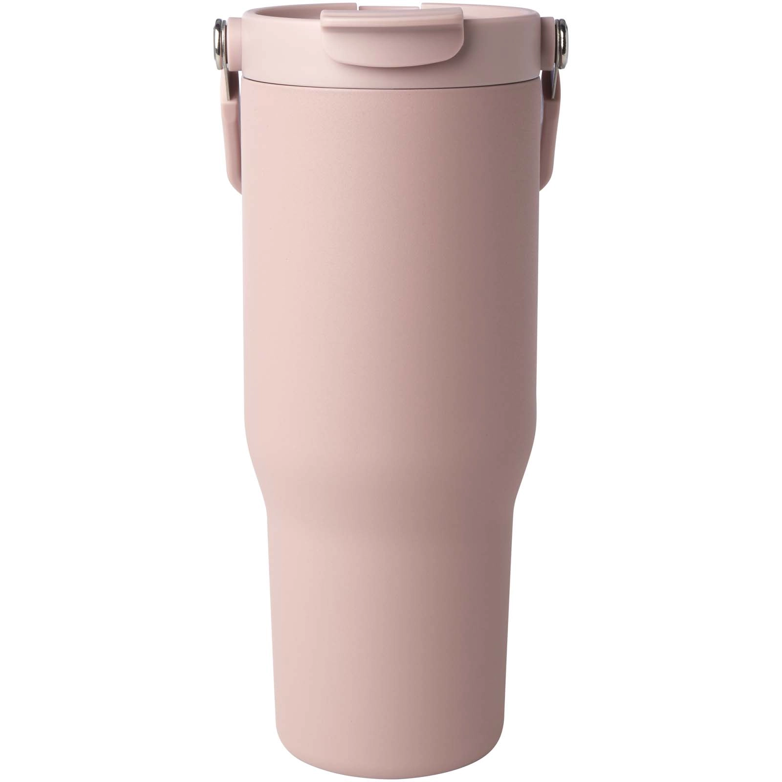 Immagine Bicchiere termico da 900 ml in acciaio inossidabile riciclato certificato RCS con sottovuoto in rame e coperchio a doppia fun