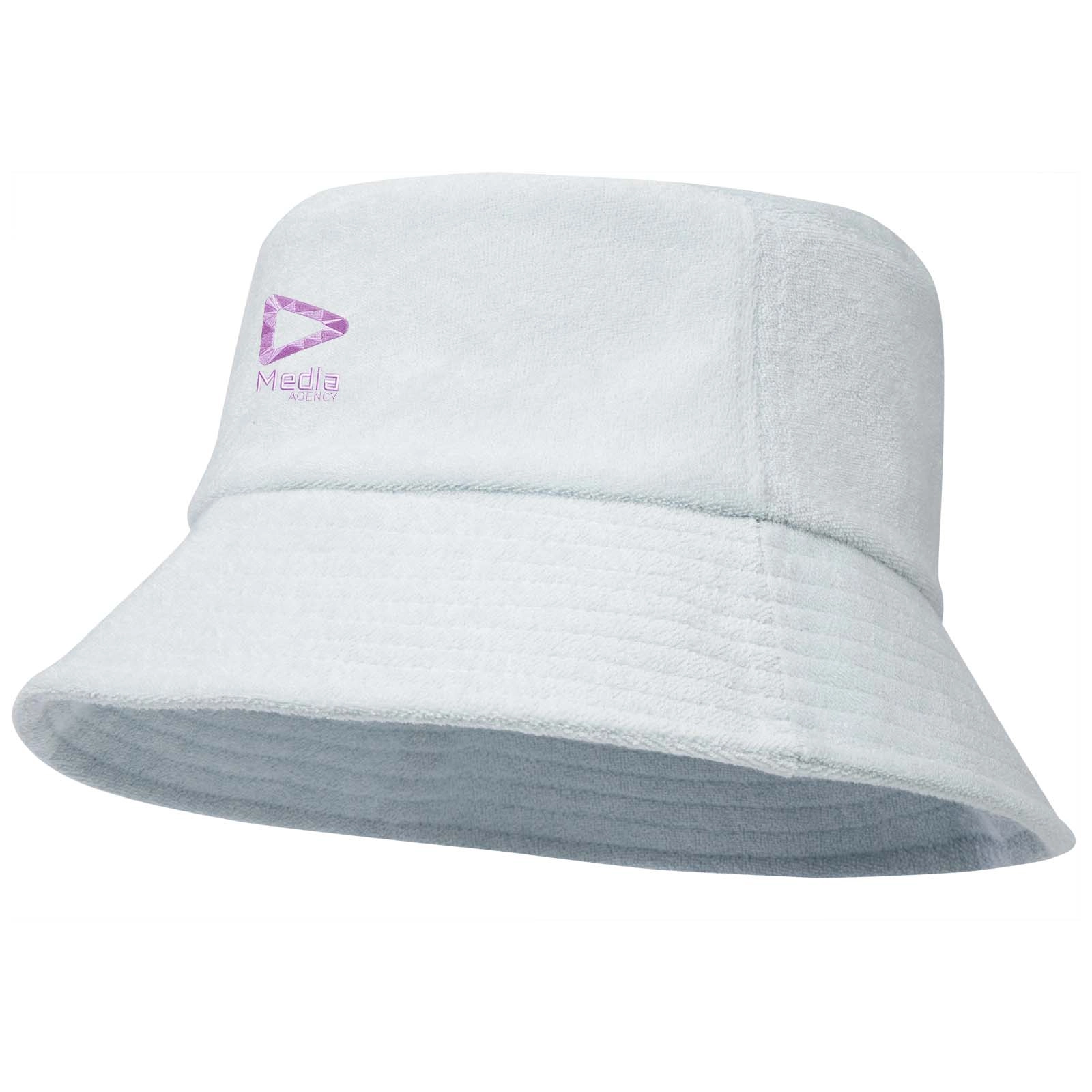 Immagine Cappello parasole in spugna riciclata certificata GRS da 230 g/m² Melo