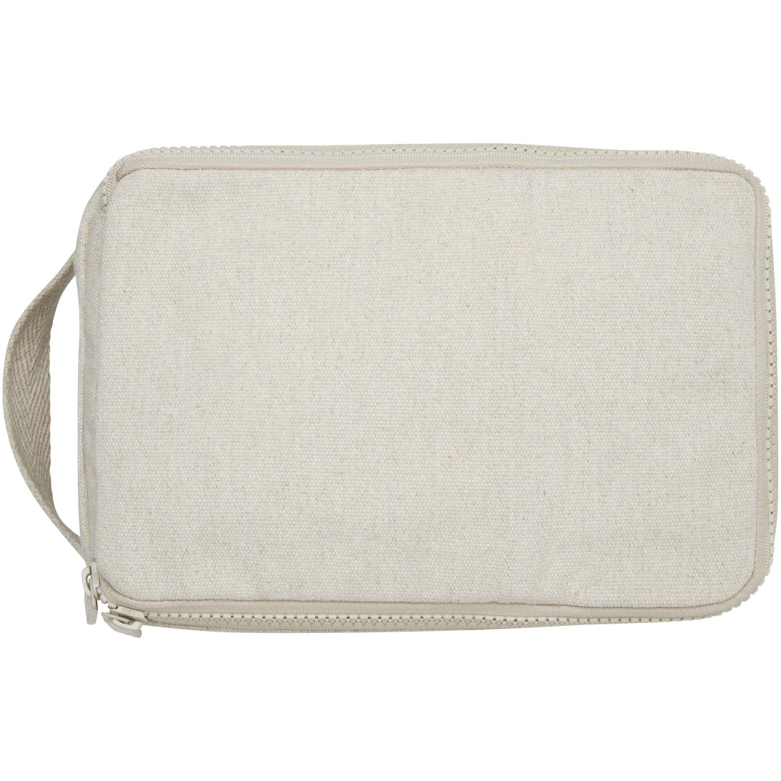 Immagine Organizer per articoli per l'igiene personale in cotone riciclato da 500 g/m² Trace Aware™