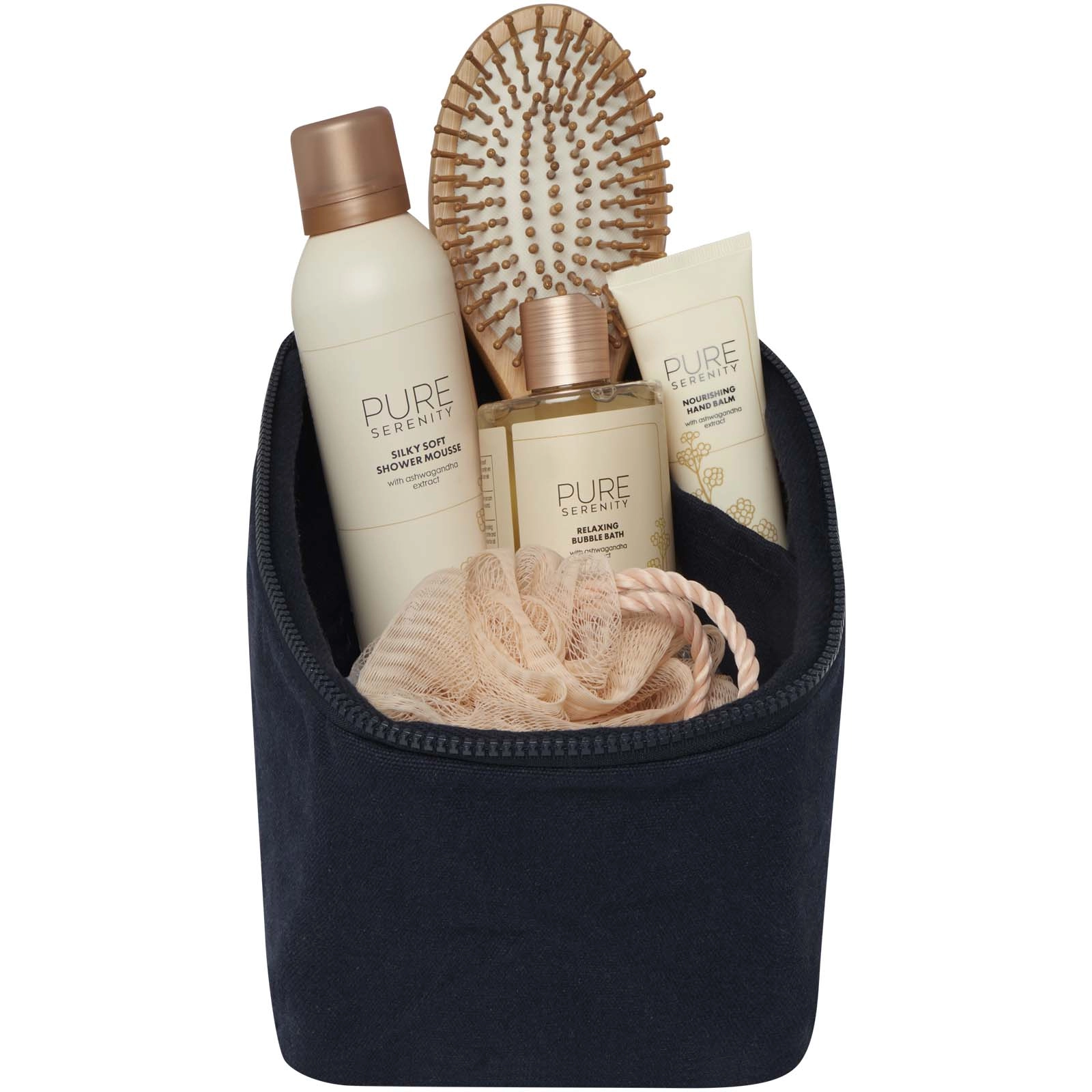 Immagine Organizer per articoli per l'igiene personale in cotone riciclato da 500 g/m² Trace Aware™