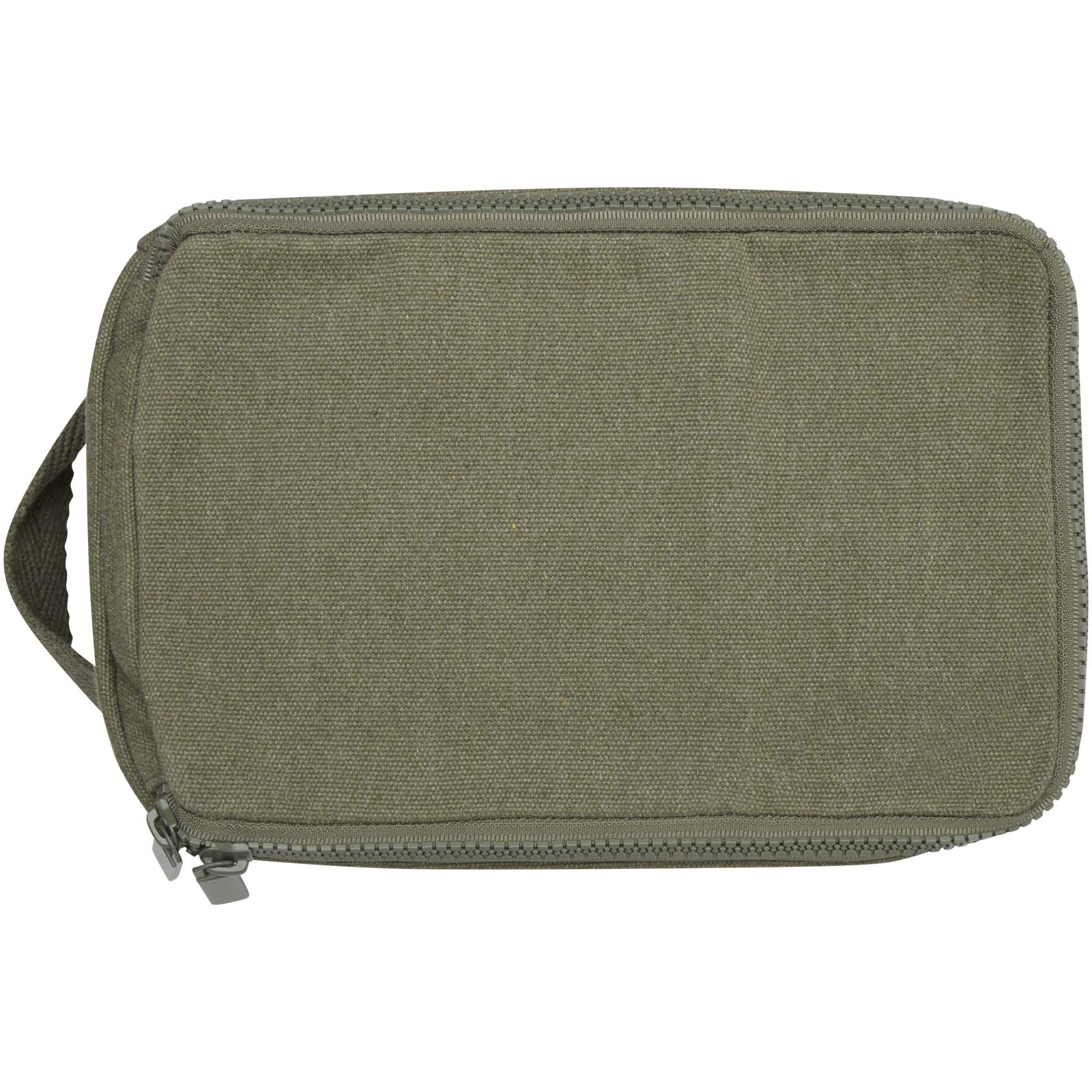 Immagine Organizer per articoli per l'igiene personale in cotone riciclato da 500 g/m² Trace Aware™