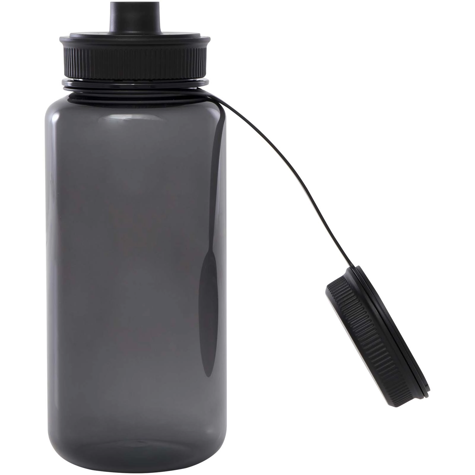 Immagine Borraccia sportiva da 900 ml in PET riciclato certificato RCS con coperchio multifunzione Ryder 