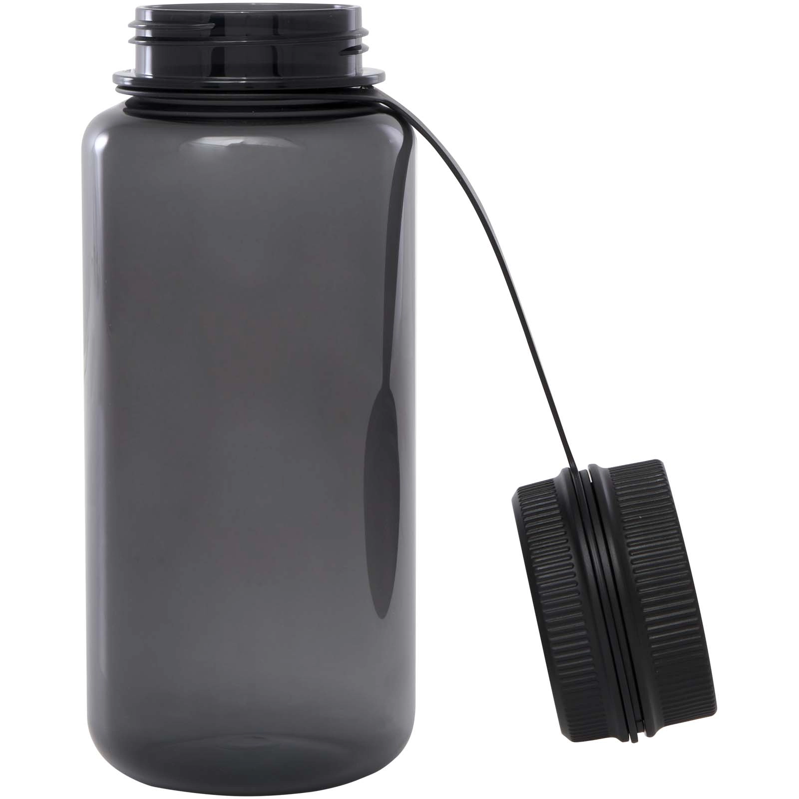 Immagine Borraccia sportiva da 900 ml in PET riciclato certificato RCS con coperchio multifunzione Ryder 