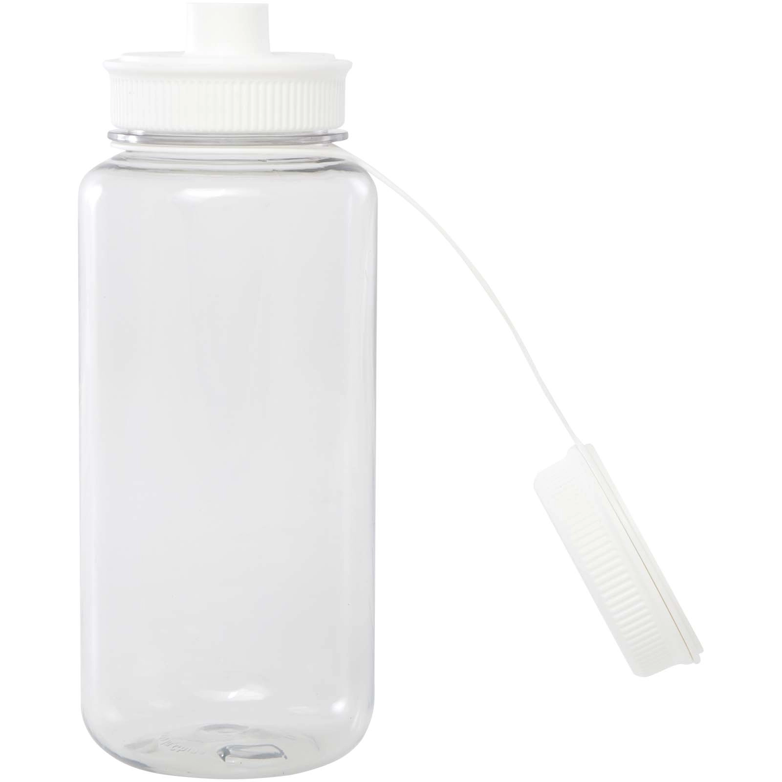 Immagine Borraccia sportiva da 900 ml in PET riciclato certificato RCS con coperchio multifunzione Ryder 