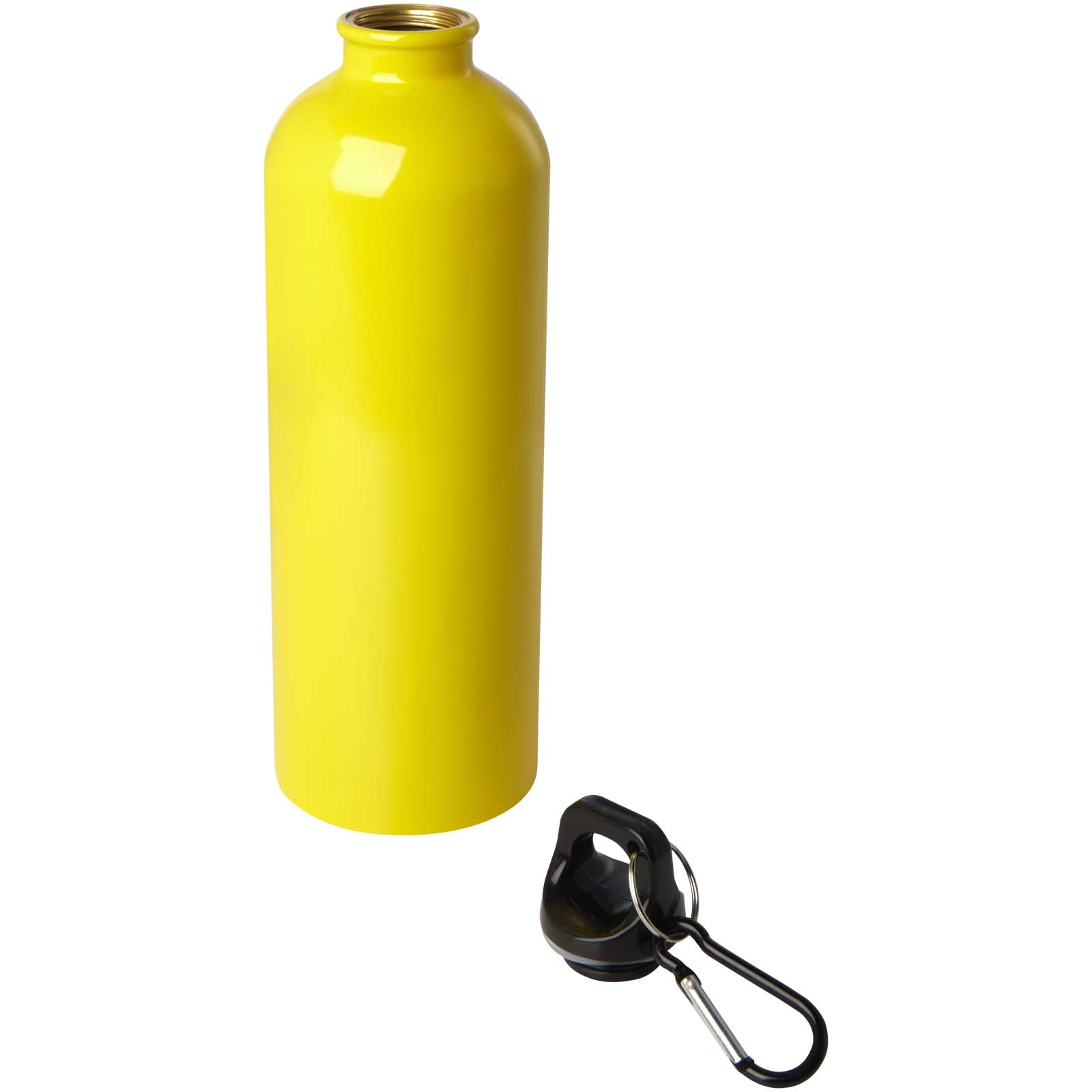 Immagine Borraccia da 750 ml in acciaio inossidabile certificato RCS a parete singola con moschettone Oregon