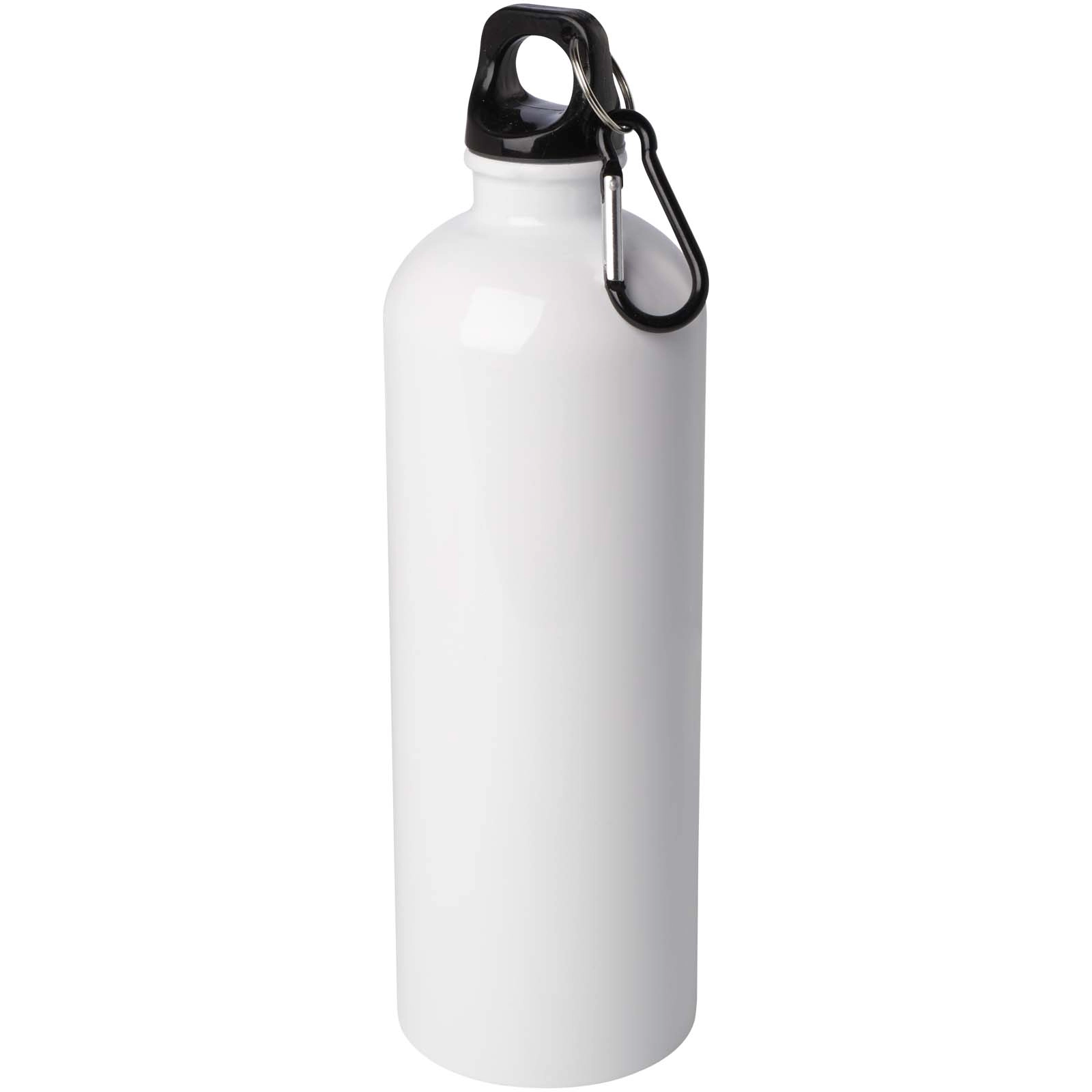 Immagine Borraccia da 750 ml in acciaio inossidabile certificato RCS a parete singola con moschettone Oregon