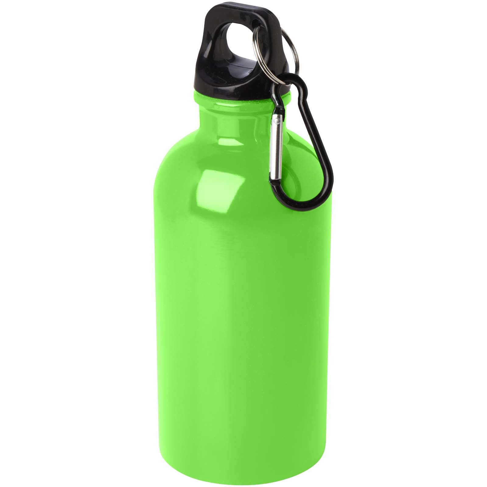 Immagine Borraccia da 400 ml in acciaio inossidabile certificato RCS a parete singola con moschettone Oregon