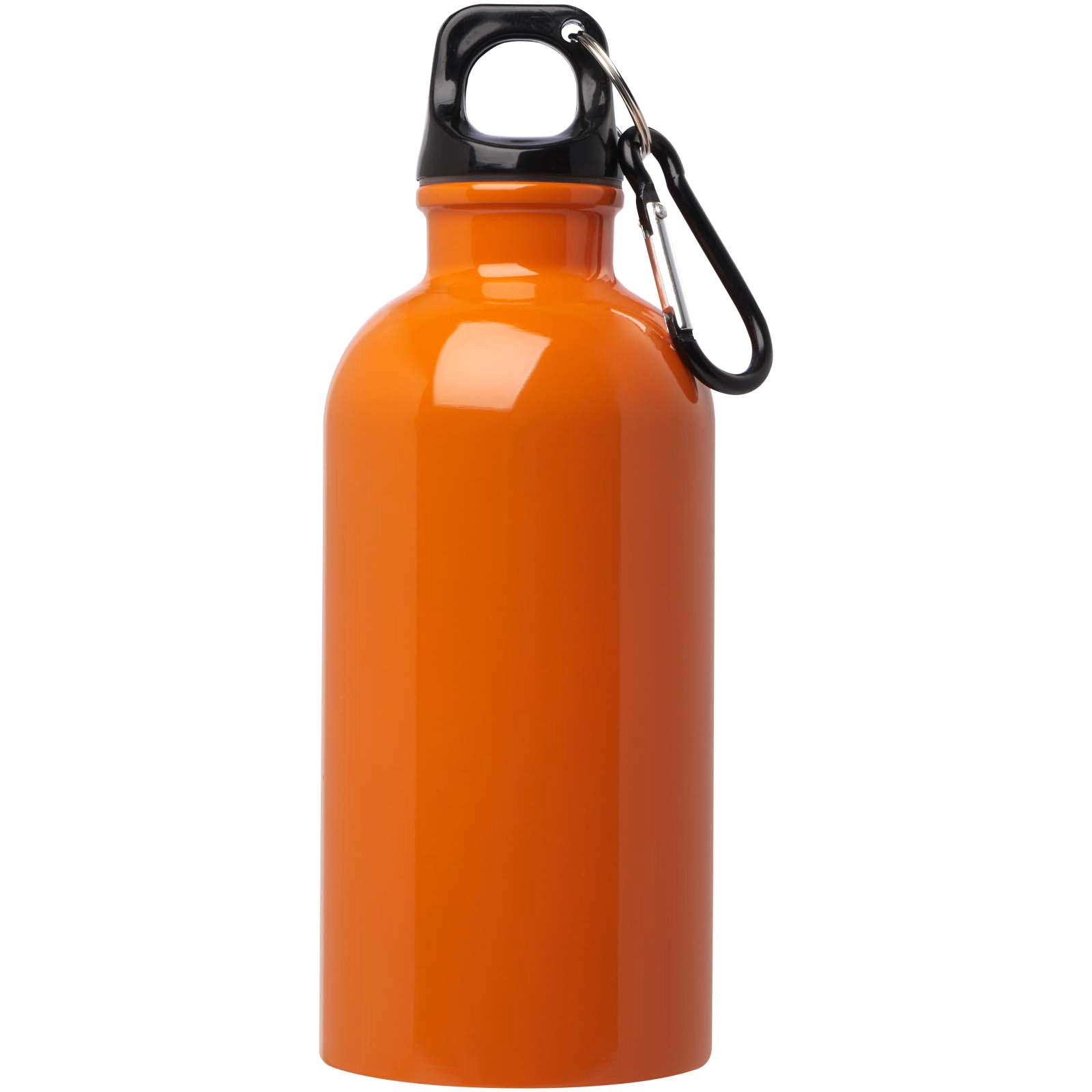 Immagine Borraccia da 400 ml in acciaio inossidabile certificato RCS a parete singola con moschettone Oregon