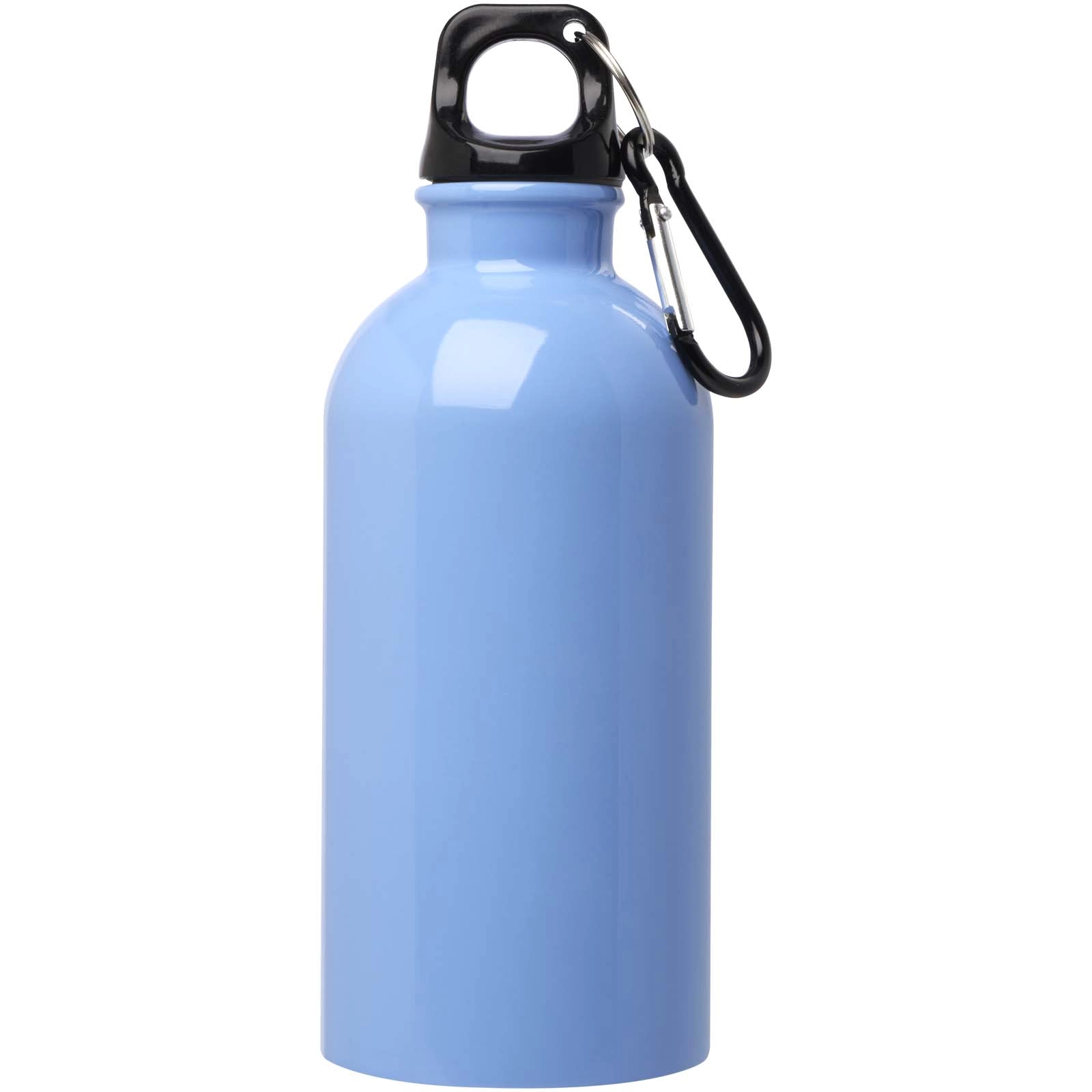 Immagine Borraccia da 400 ml in acciaio inossidabile certificato RCS a parete singola con moschettone Oregon