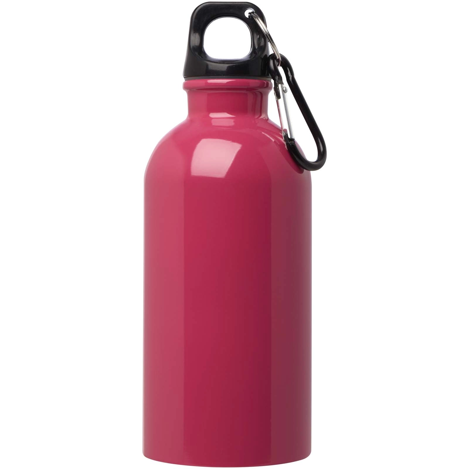 Immagine Borraccia da 400 ml in acciaio inossidabile certificato RCS a parete singola con moschettone Oregon