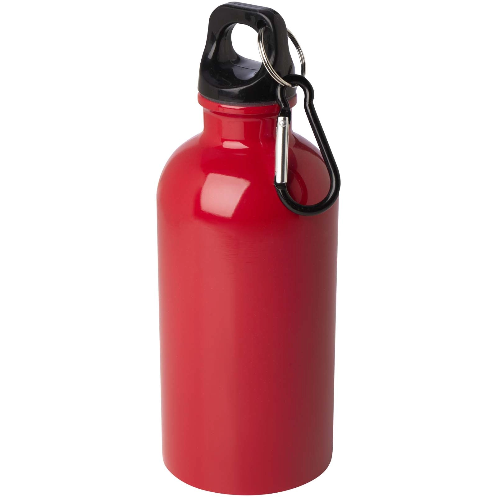 Immagine Borraccia da 400 ml in acciaio inossidabile certificato RCS a parete singola con moschettone Oregon