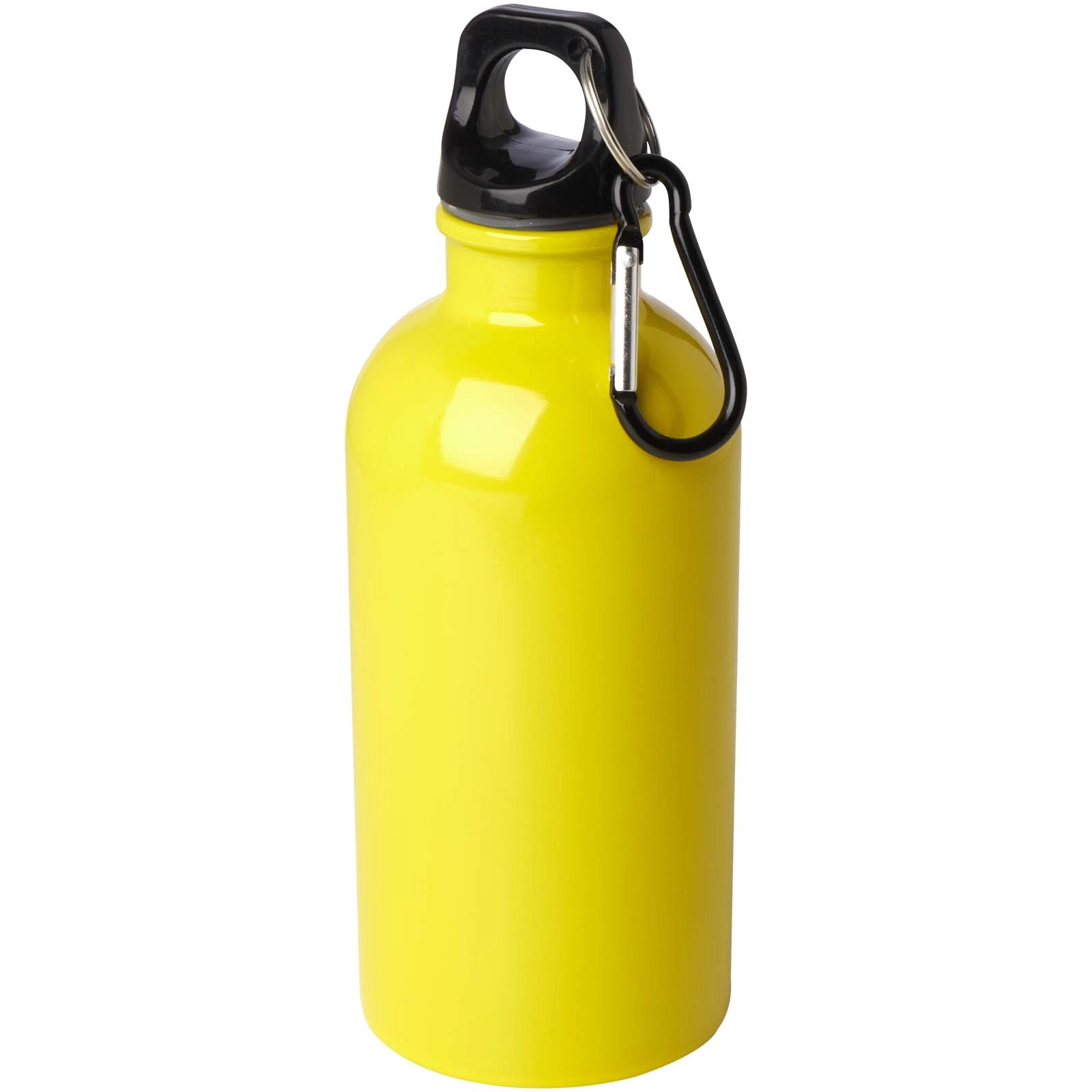 Immagine Borraccia da 400 ml in acciaio inossidabile certificato RCS a parete singola con moschettone Oregon