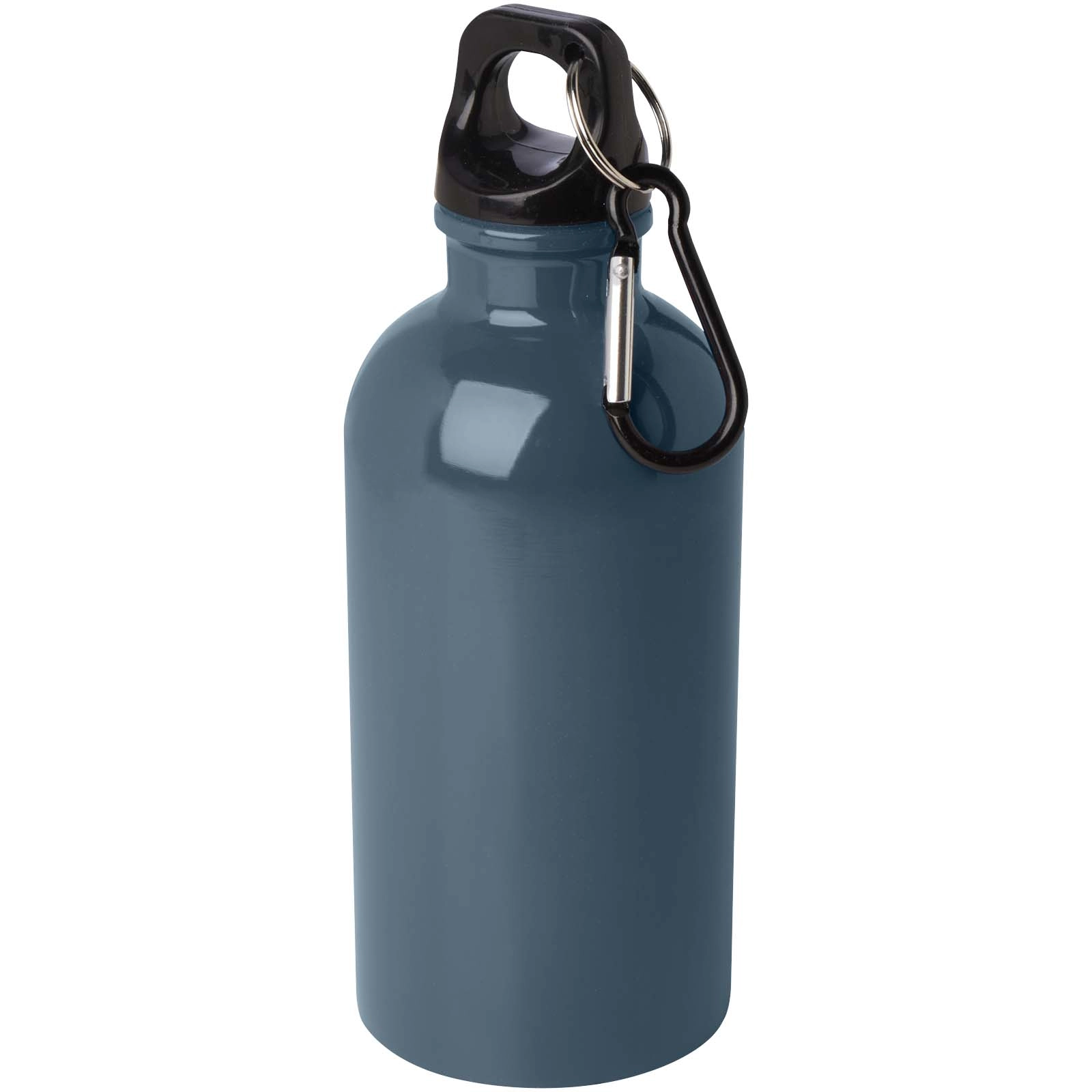 Immagine Borraccia da 400 ml in acciaio inossidabile certificato RCS a parete singola con moschettone Oregon