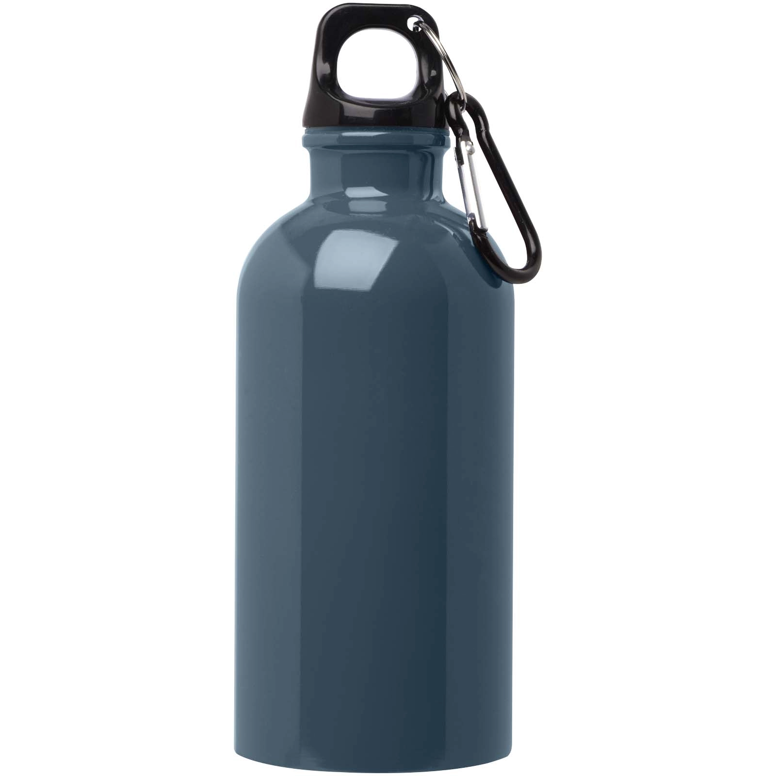 Immagine Borraccia da 400 ml in acciaio inossidabile certificato RCS a parete singola con moschettone Oregon