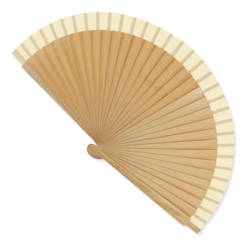 Immagine VENTAGLIO DI LEGNO VERNICIATO 