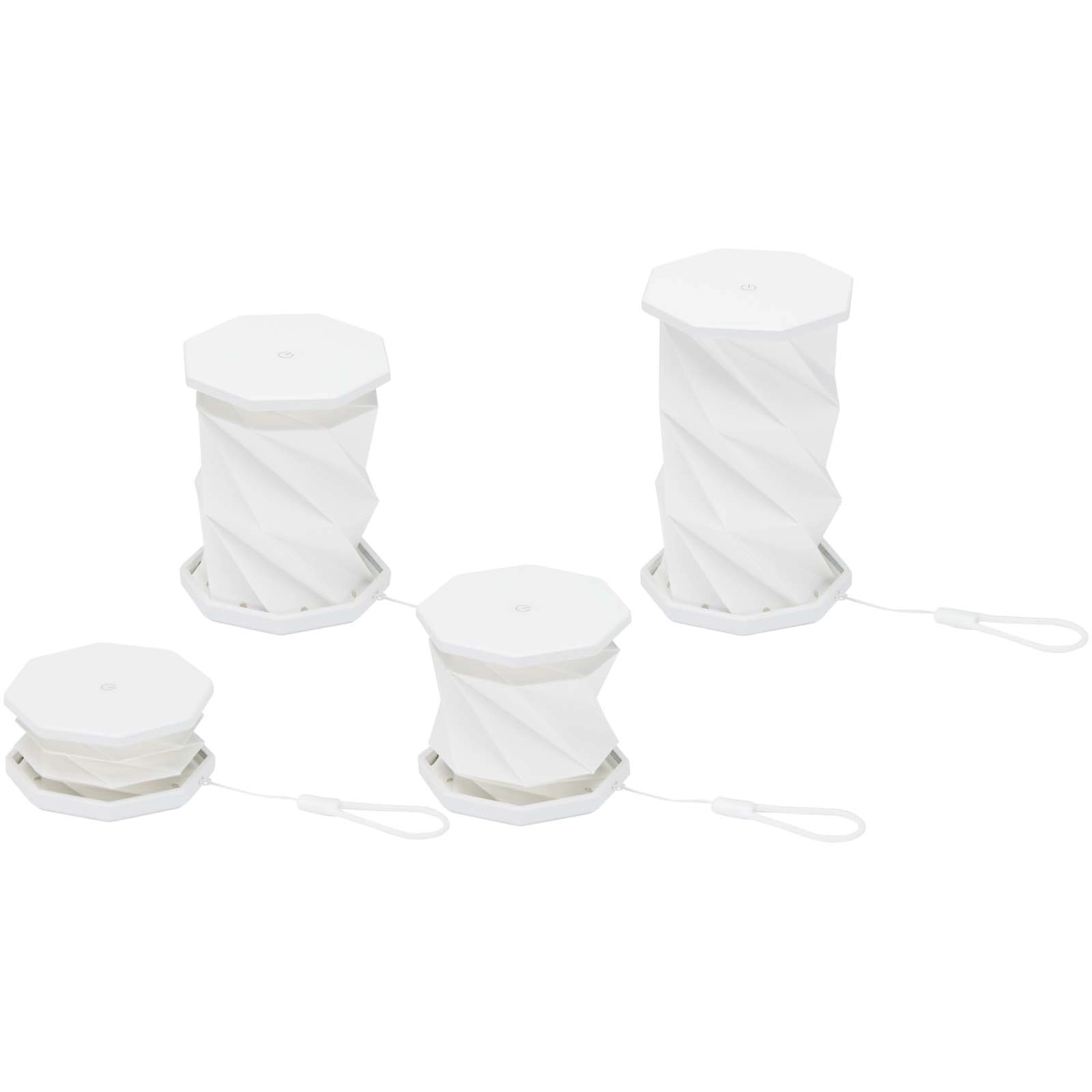 Immagine Lampada da tavolo pieghevole in plastica riciclata Celestia