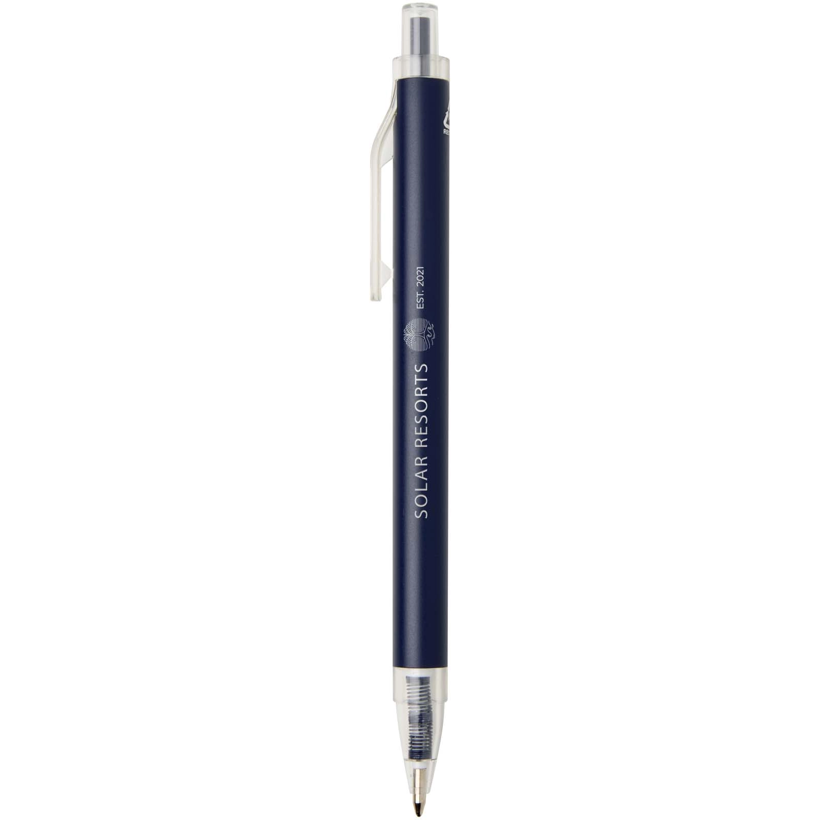 Immagine Penna a sfera in alluminio riciclato Spectrum (inchiostro blu)