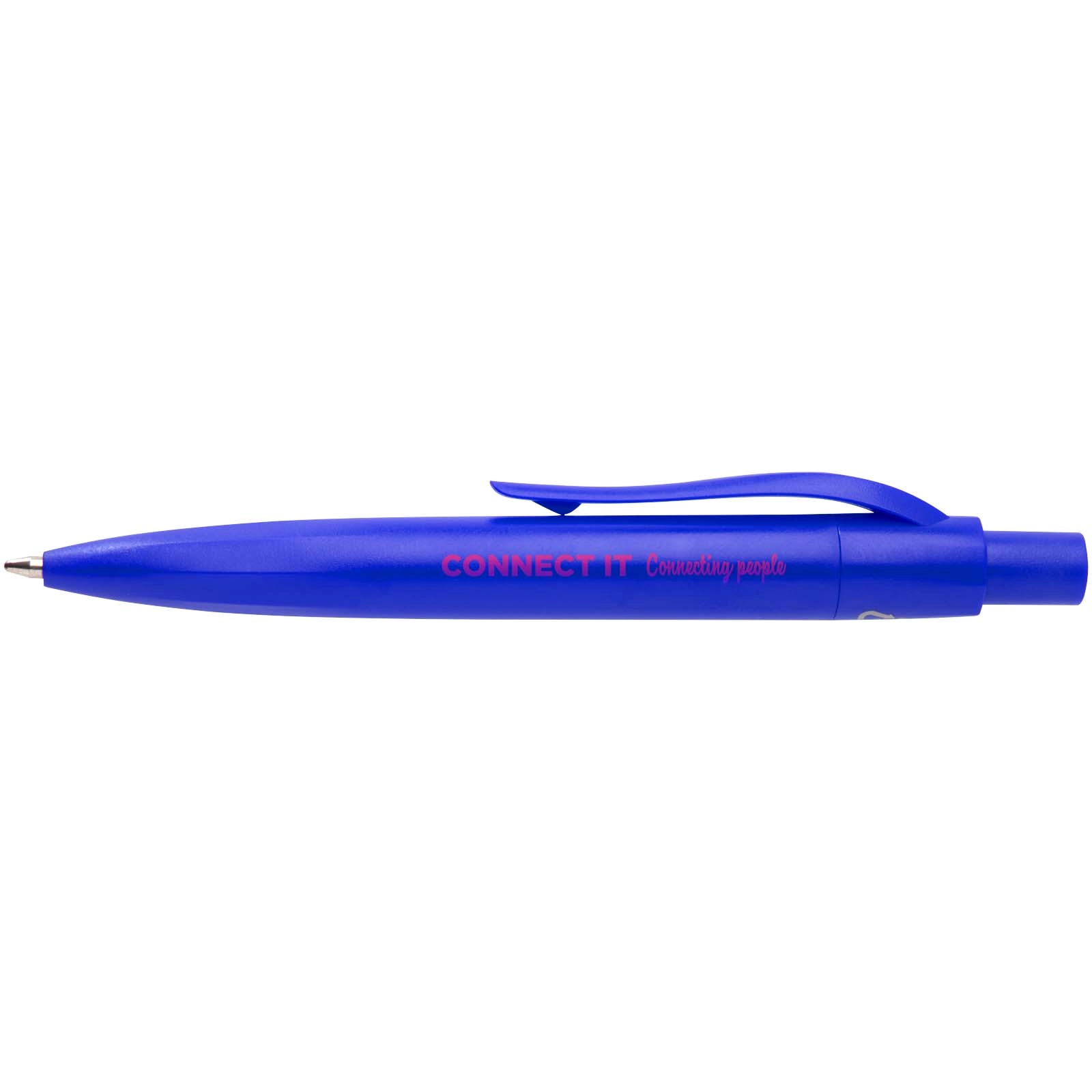 Immagine Mini penna a sfera in plastica riciclata Ramin (inchiostro blu)