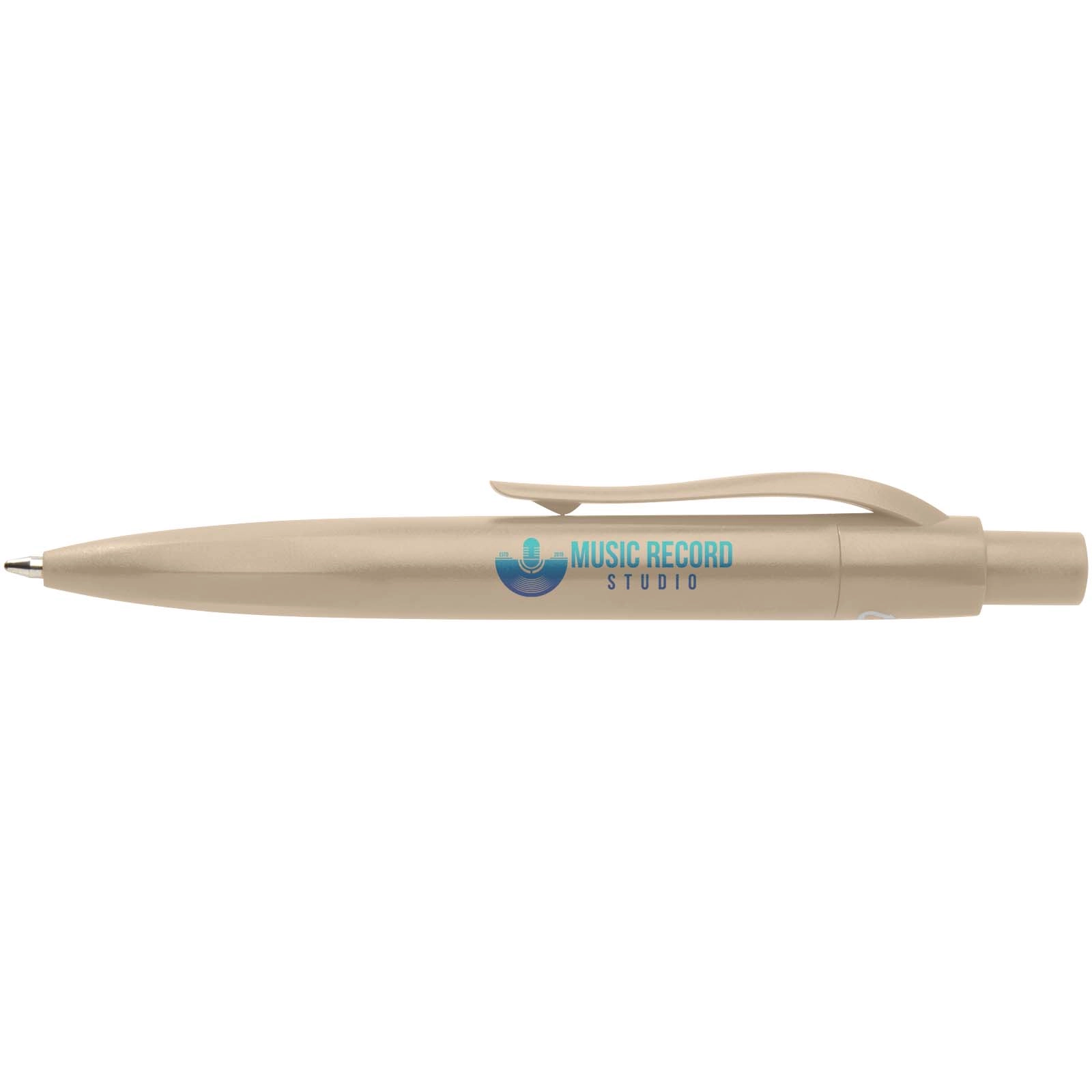 Immagine Mini penna a sfera in plastica riciclata Ramin (inchiostro blu)