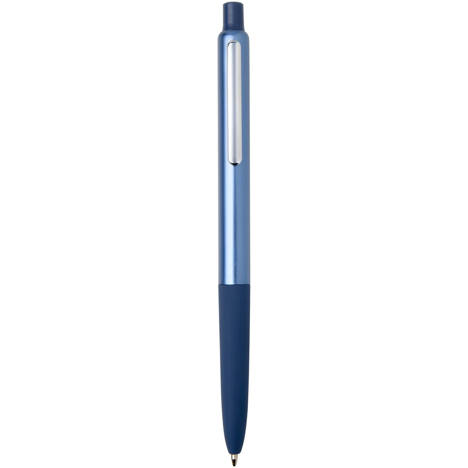 Immagine Penna a sfera a scatto in alluminio riciclato con finitura anodizzata Soffit (inchiostro blu)