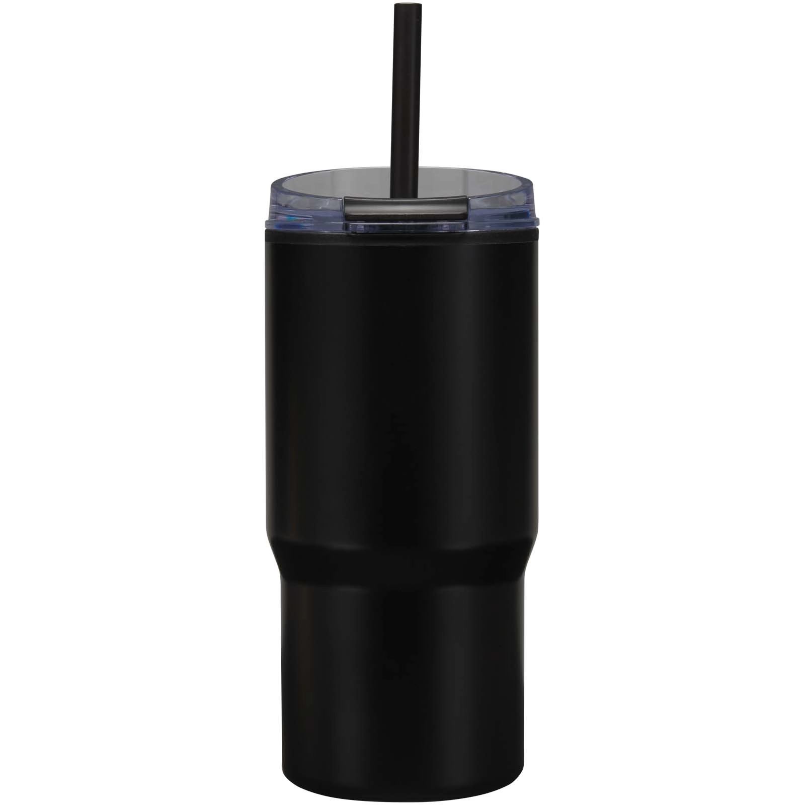 Immagine Bicchiere termico in materiale riciclato RCS a doppia parete con cannuccia da 540 ml Westin