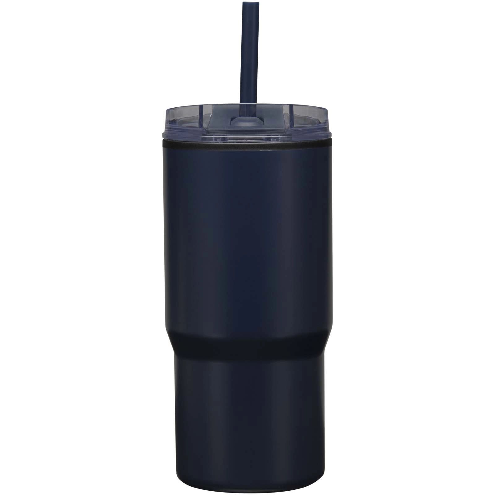 Immagine Bicchiere termico in materiale riciclato RCS a doppia parete con cannuccia da 540 ml Westin