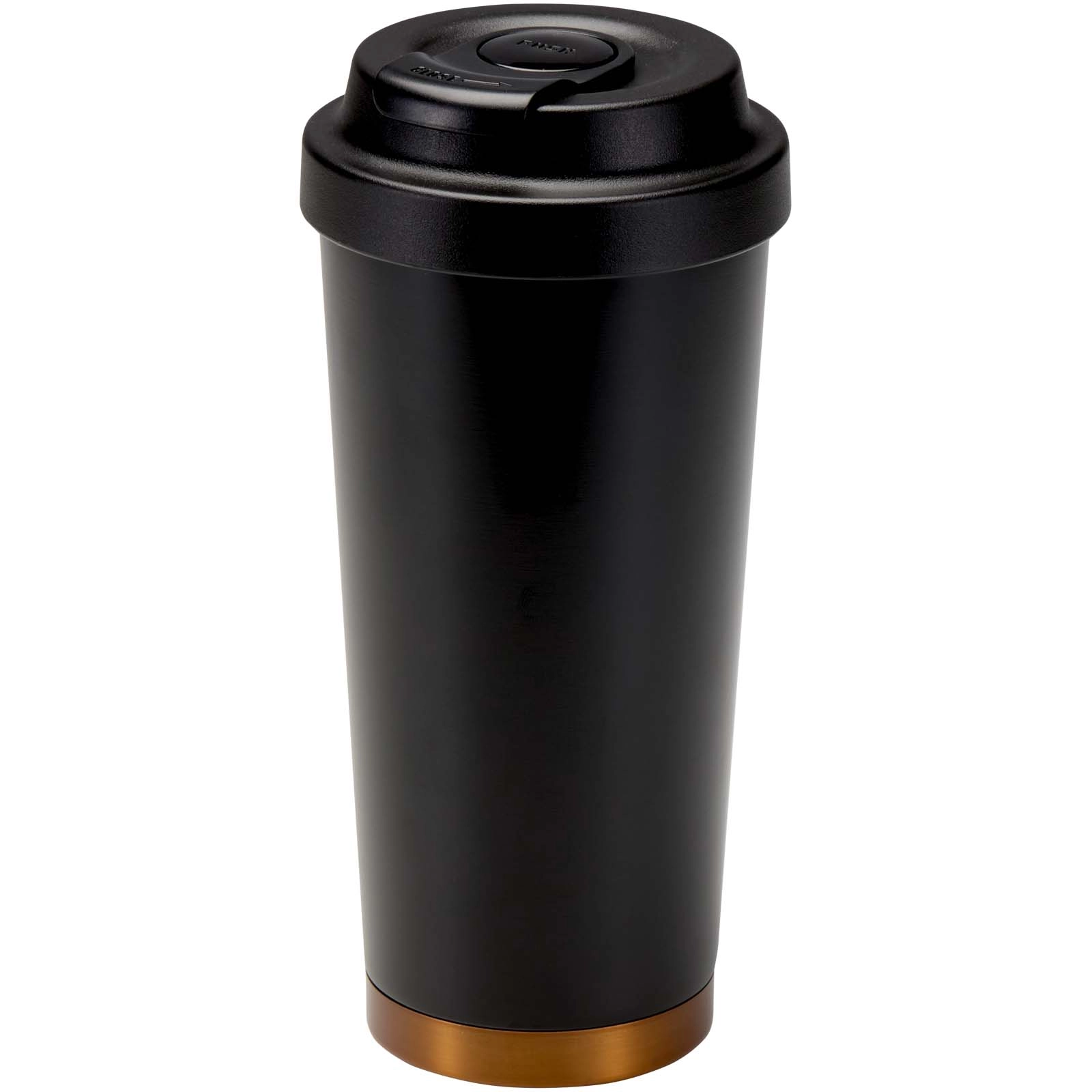 Immagine Bicchiere termico da 480 ml in acciaio inossidabile riciclato RCS a doppia parete Hampton