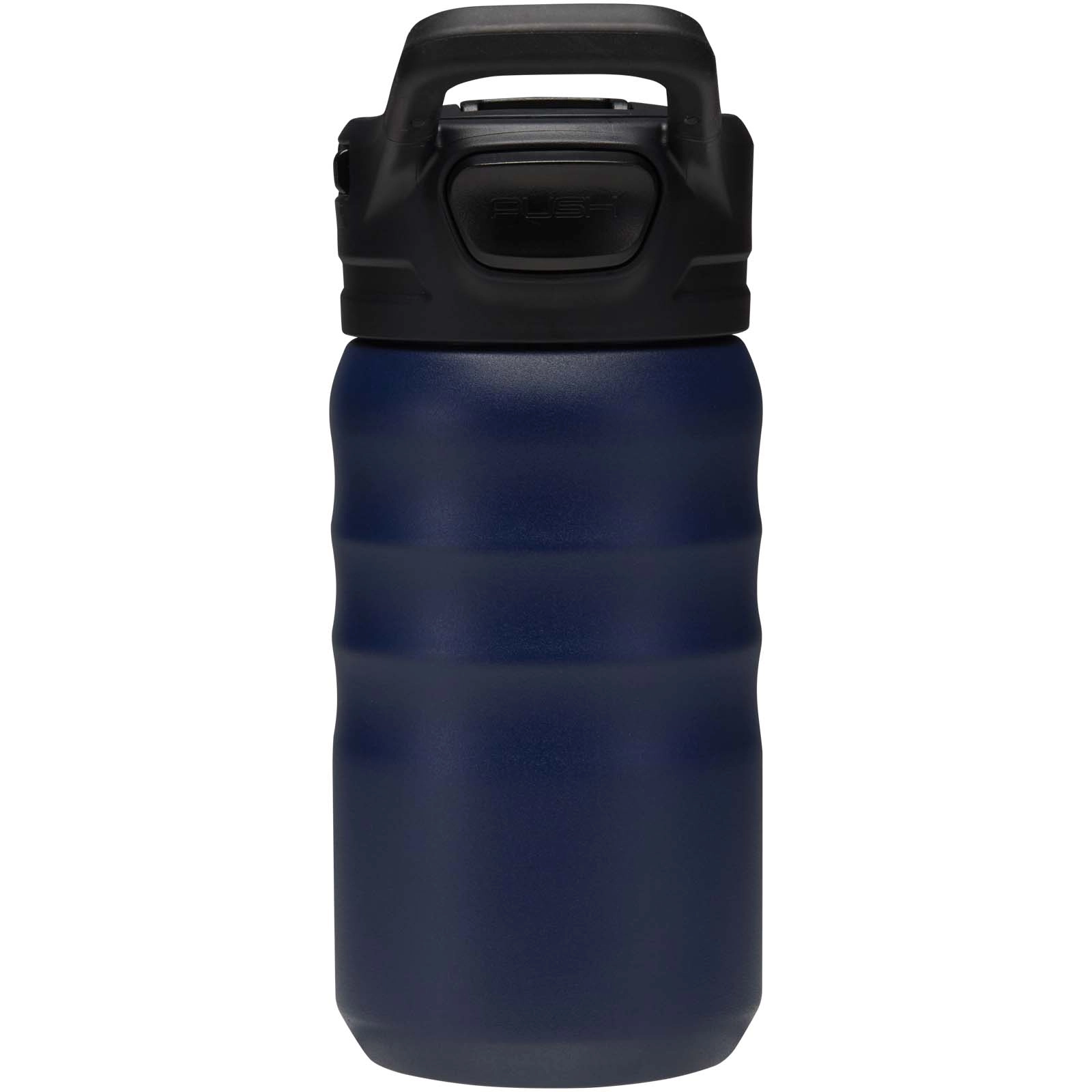 Immagine Borraccia sportiva in acciaio inossidabile a doppia parete riciclato RCS con cannuccia ribaltabile d 350 ml Knox